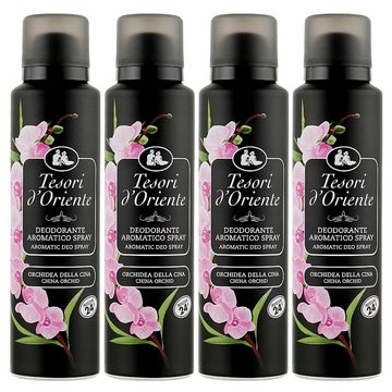 Sarcia.eu Bodyspray Tesori d'Oriente Orchidea Della Cina Deodorant 100 ml x4