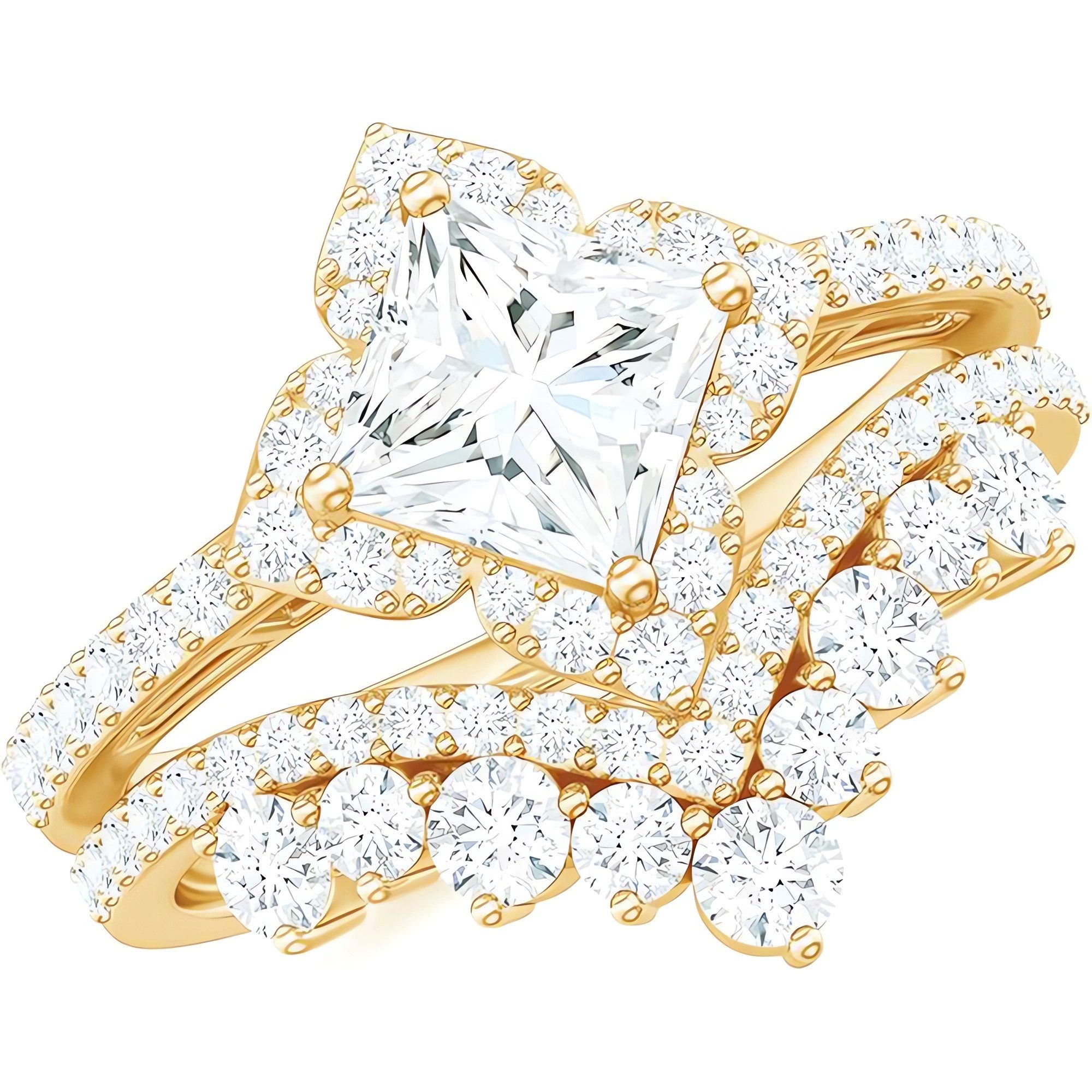 Diamantring Labordiamant 1 Karat, IGI, E VS1 3EX, Geschenk für Frau, Diamantring