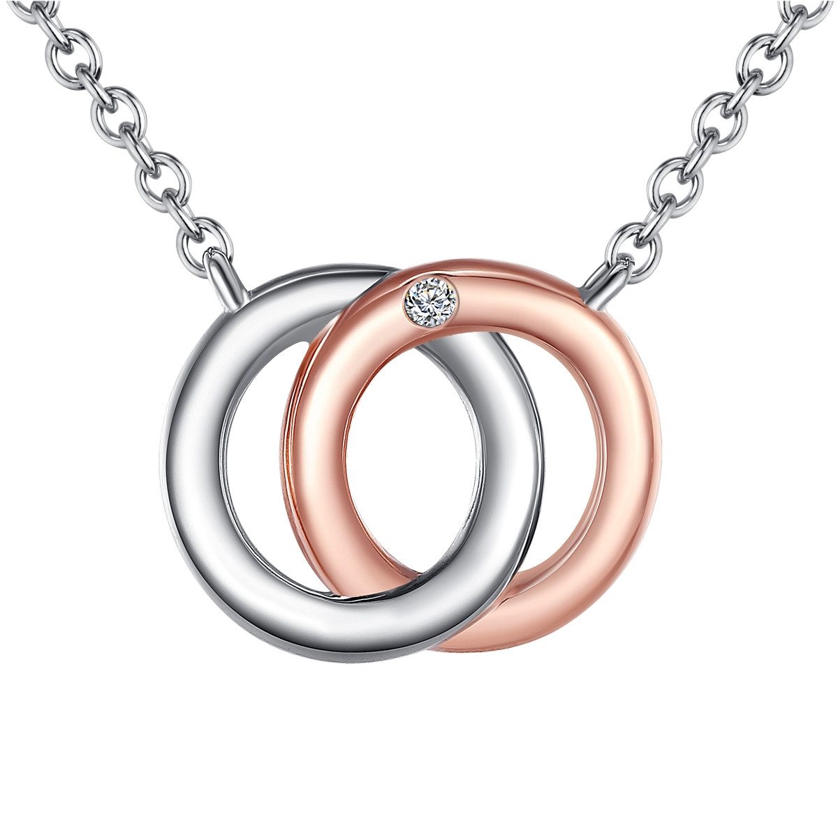 Rafaela Donata Kette mit Anhänger ST127 (1-tlg), mit Diamant günstig online kaufen