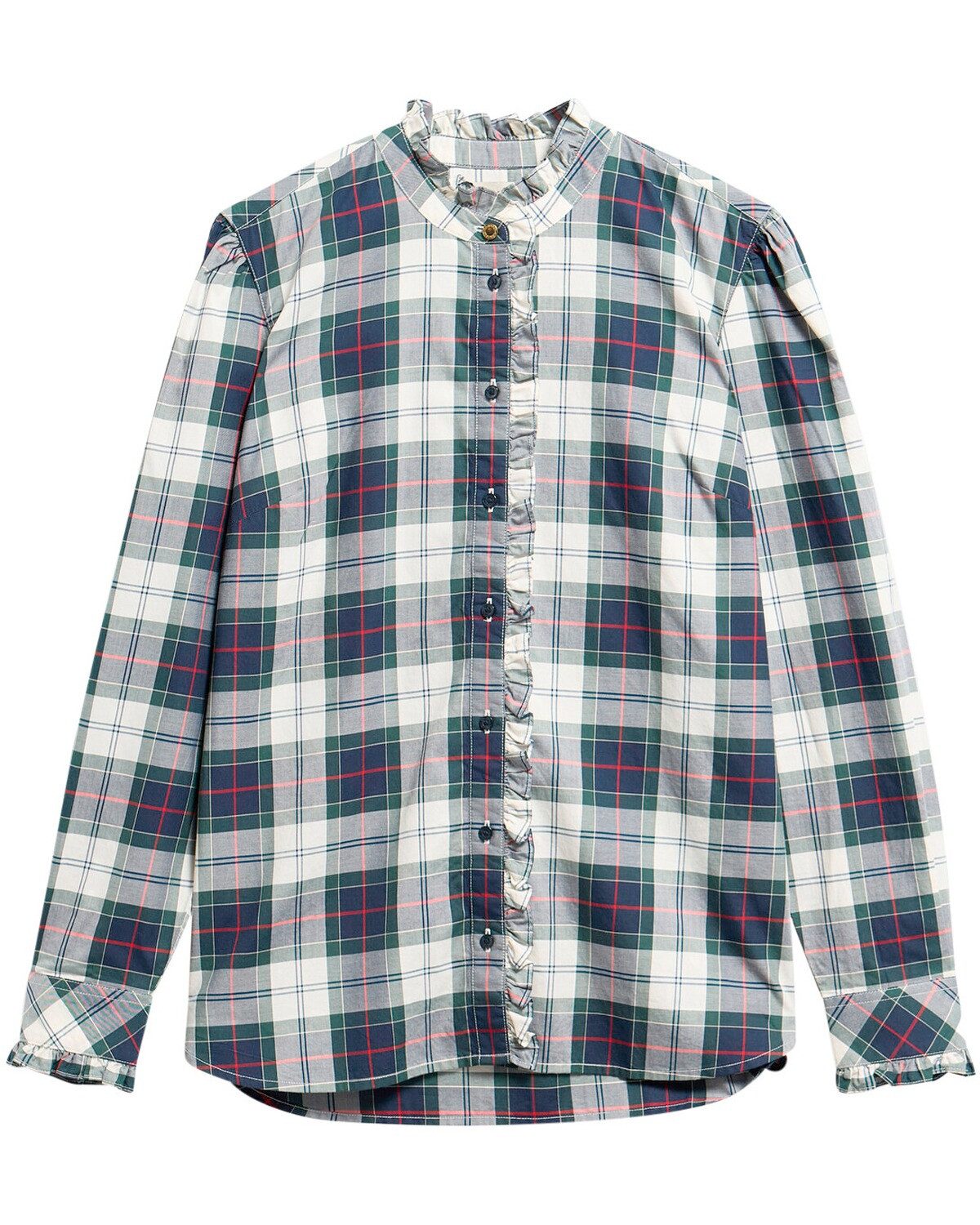 Barbour Langarmbluse Karobluse Aspen