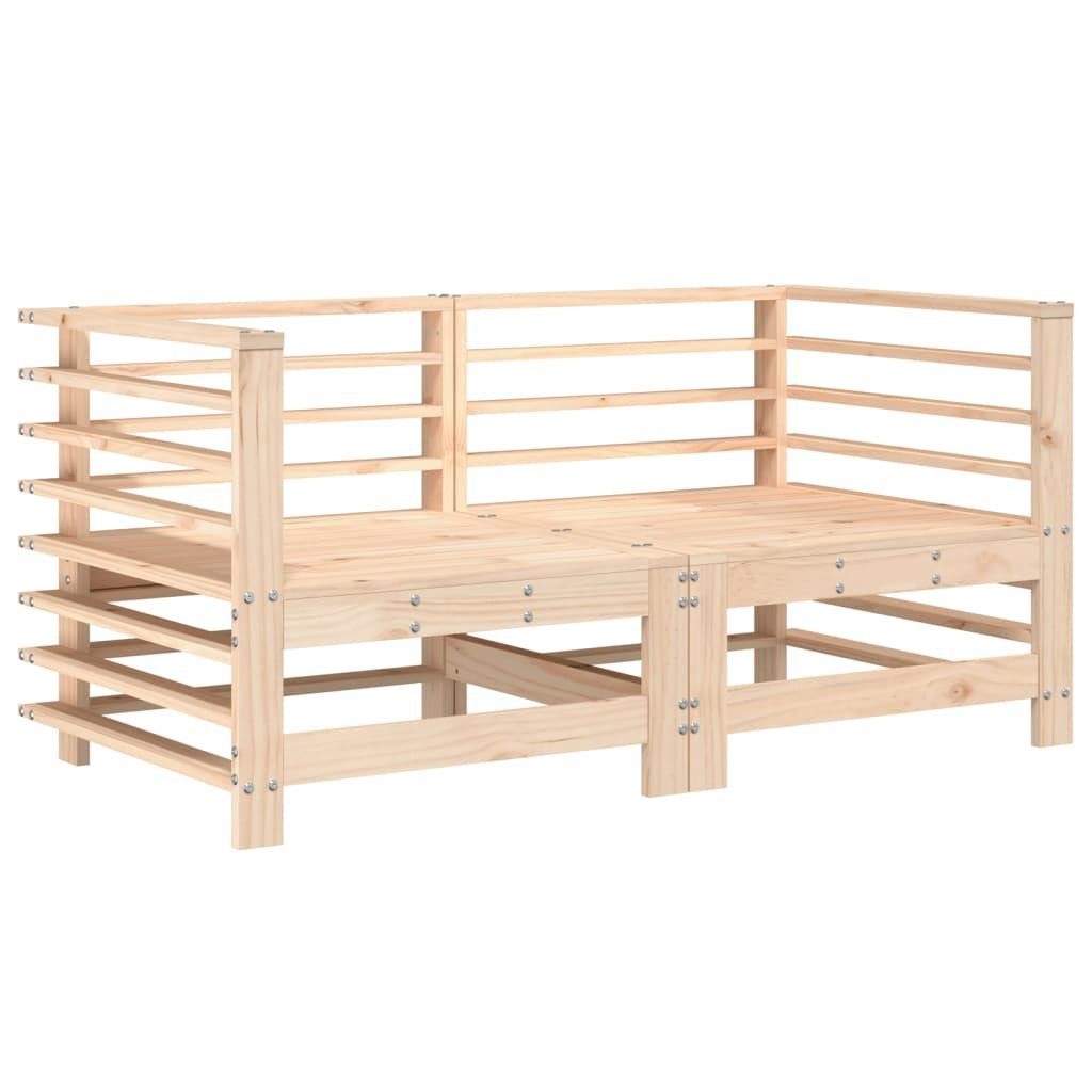 vidaXL Sofaelement Garten-Ecksofas 2 Stk. Massivholz günstig online kaufen