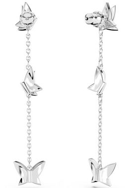 Swarovski Paar Ohrhänger Lilia Drop-Ohrhänger, Schmetterling, 5662182, mit Swarovski® Kristall - Einhänger abnehmbar