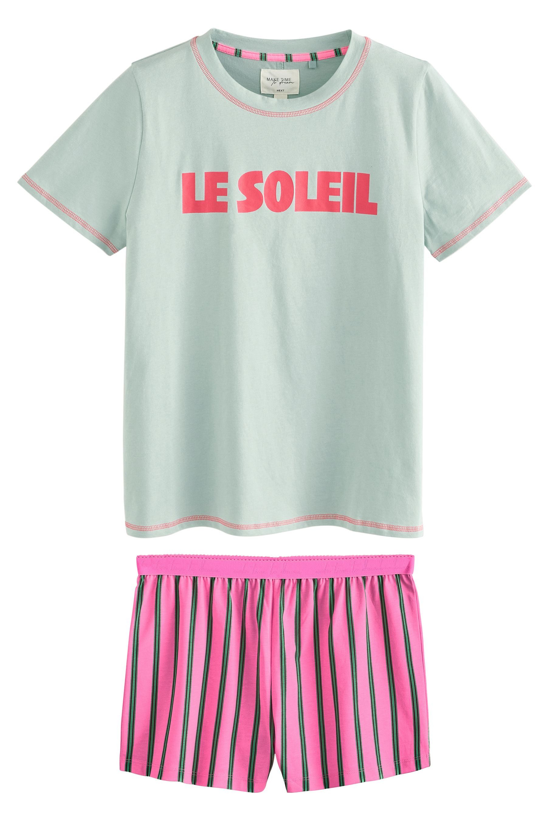 Next Pyjama Pyjamas aus Baumwollgemisch (2 günstig online kaufen