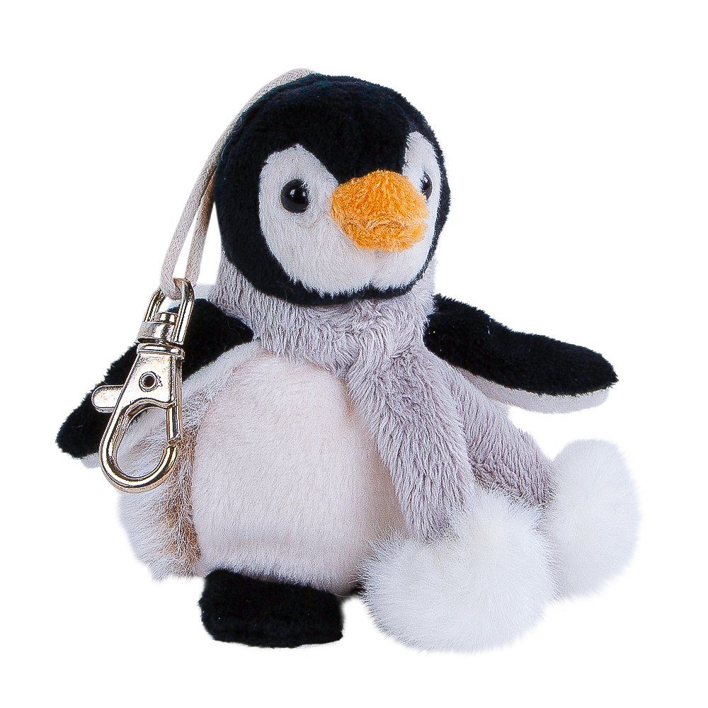 Bukowski Kuscheltier Schlüsselanhänger Pinguin Julius 10 cm schwarz/weiß Plüschpinguin
