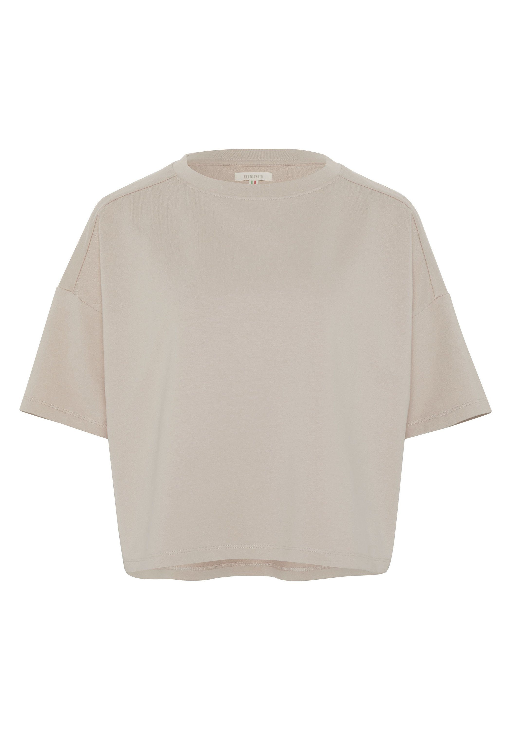 Detto Fatto T-Shirt im kastig geschnittenen Yoga-Design (1, 1-tlg) günstig online kaufen