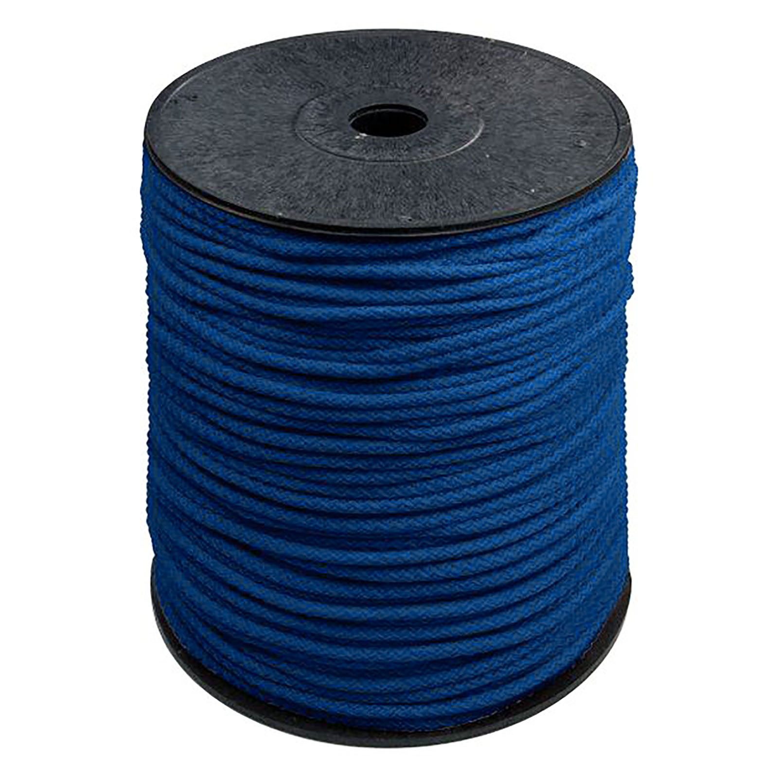 maDDma Seil 200m Polyester-Seil Ø 5,5mm, Farbwahl, königsblau