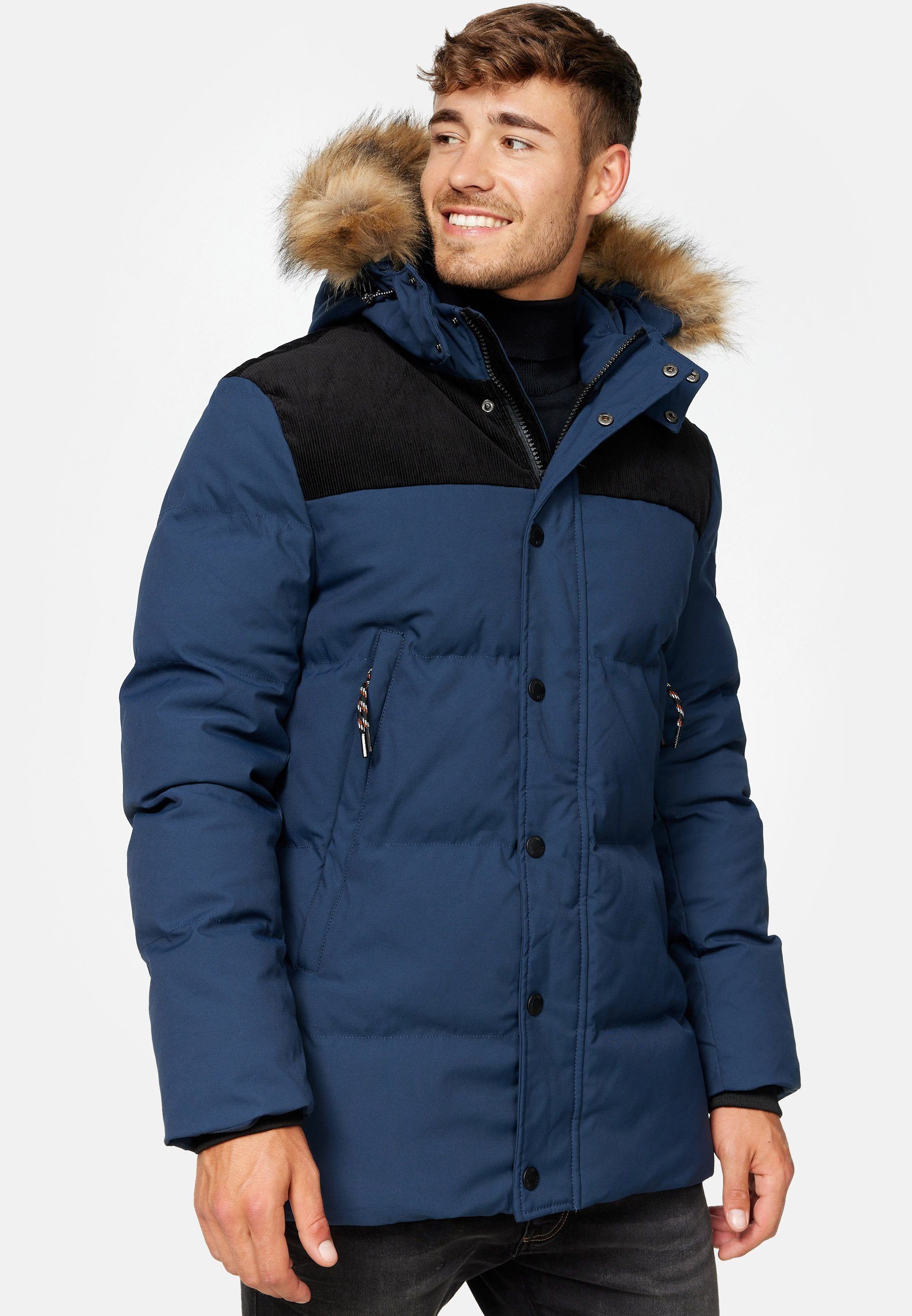 Indicode Parka Herren Hexyl Herrenparka Herrenjacke