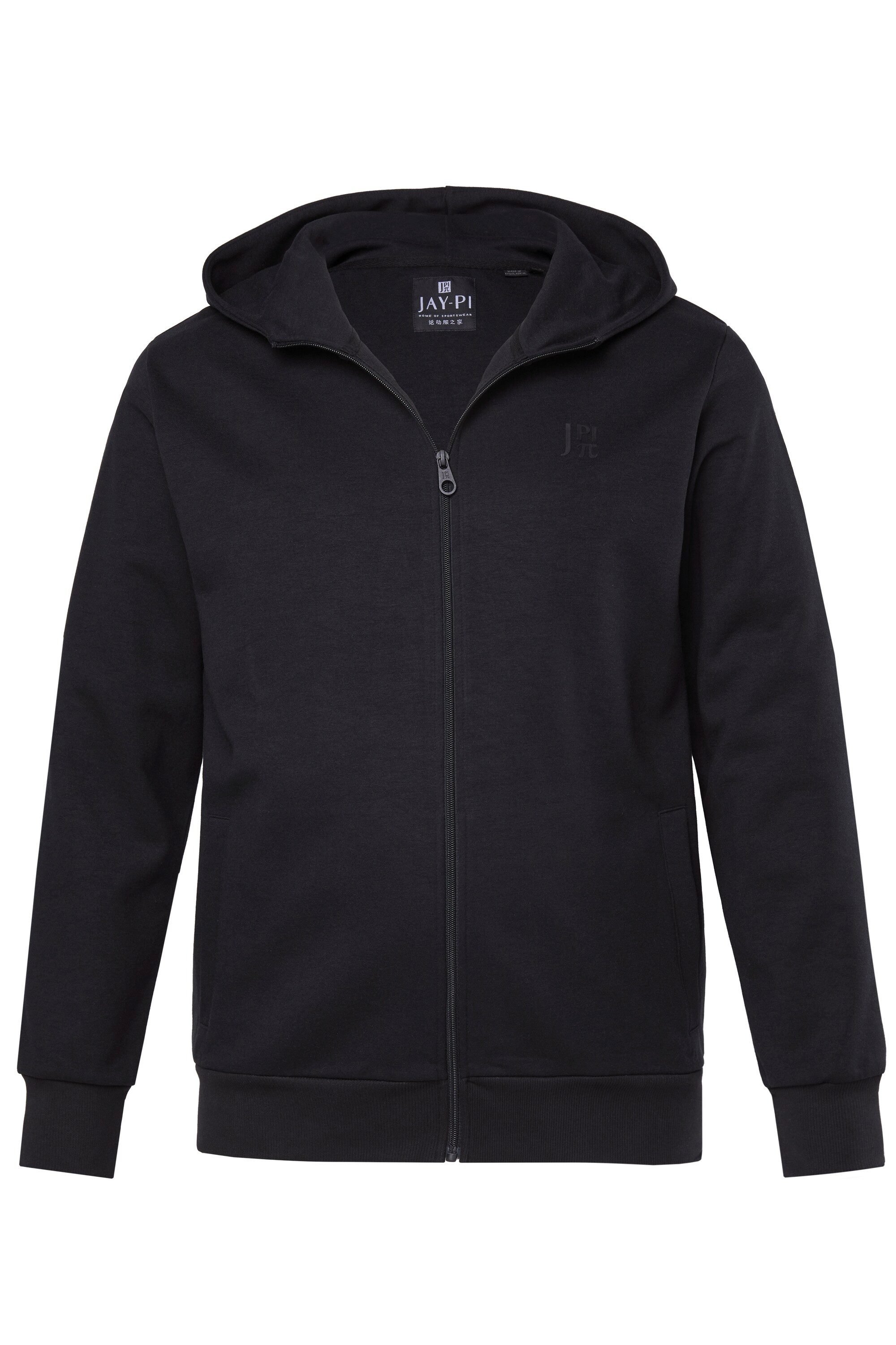 Fleecejacke Trainingsjacke Fitness Kapuze