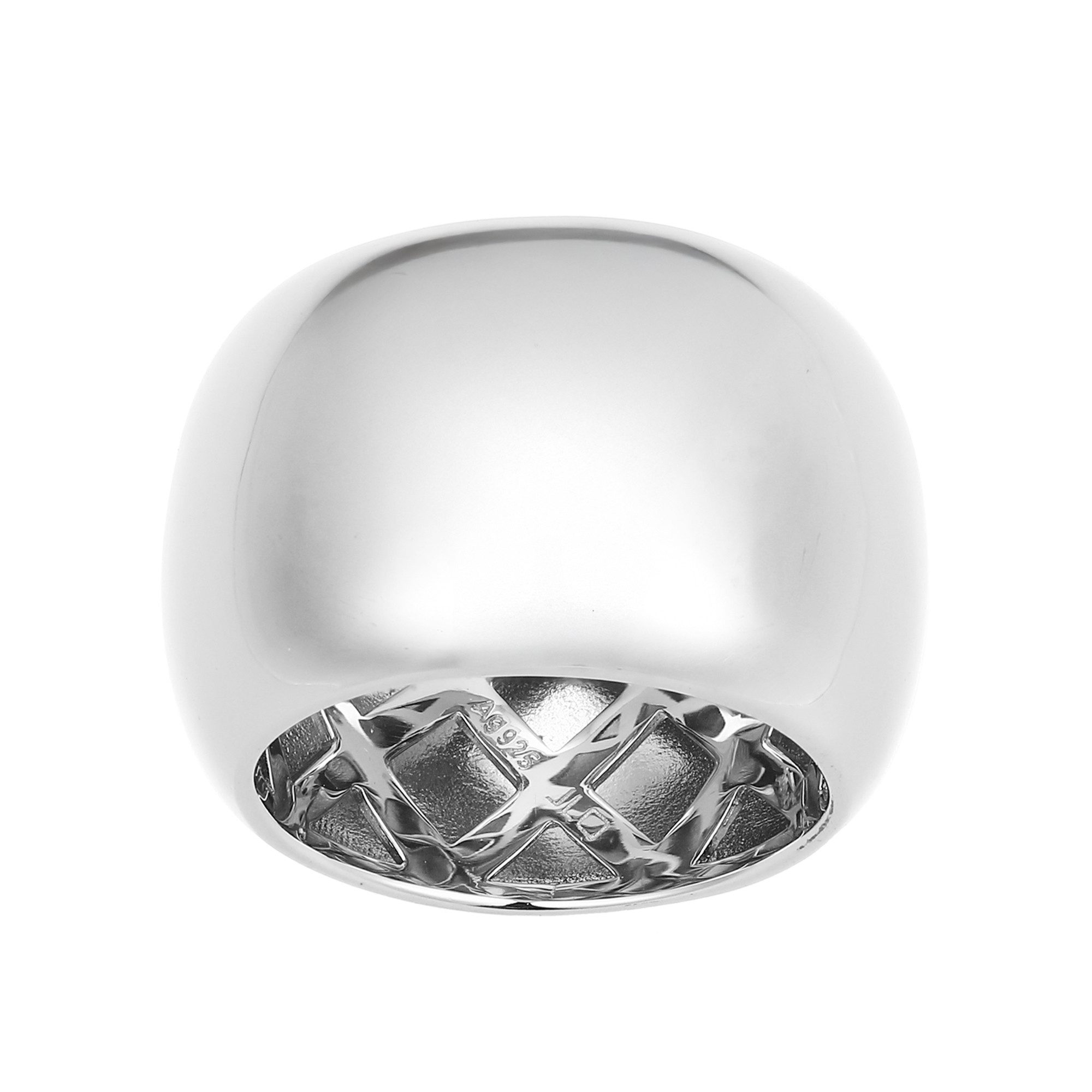 Cavill Silberring Cavill langlebiger Ring 925 Sterling Silber, modern, glatt, unisex (1-tlg)