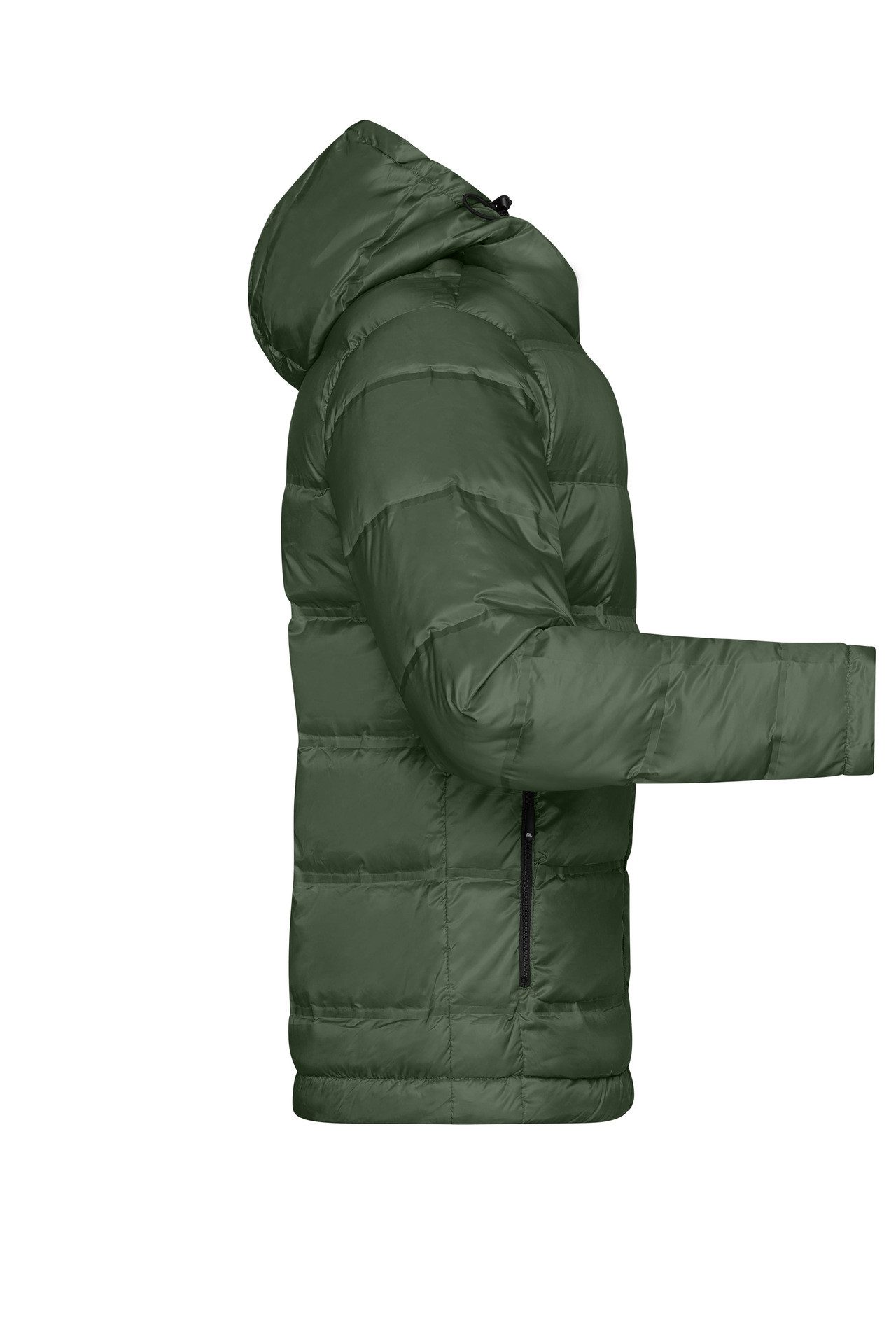 James & Nicholson Daunenjacke Leichte Sportliche Herren Daunenjacke mit Kontrast-Innenfutter JN1152 Gesteppte Daunenjacke in verschiedenen Farben – Bild 4 von 4