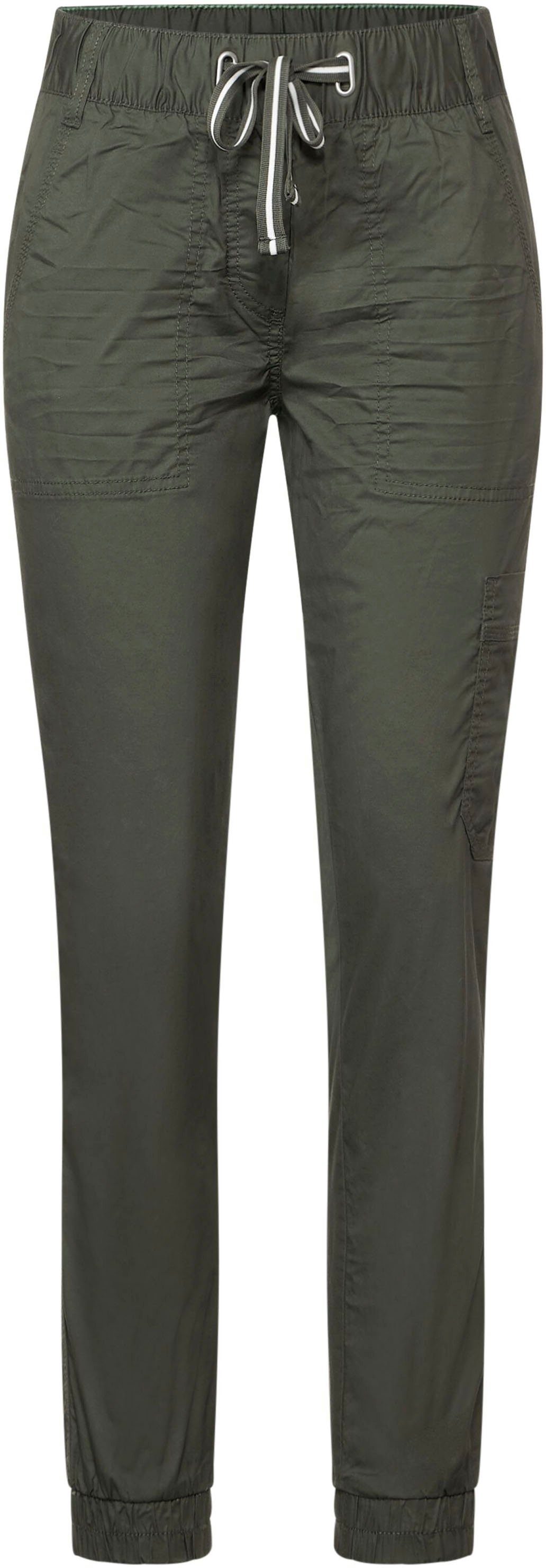 Tracey im khaki Cecil Outdoorhose Style sporty