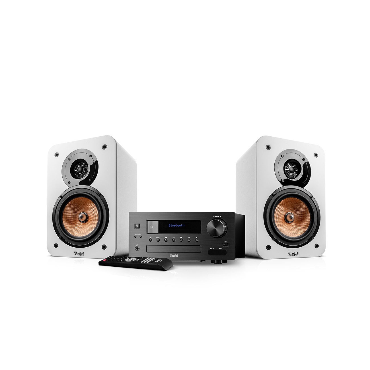 Teufel ULTIMA 20 KOMBO 2 Lautsprechersystem (Bluetooth, 120 W, Bluetooth, DAB+, FM-UKW Radio, CD-Player, USB)