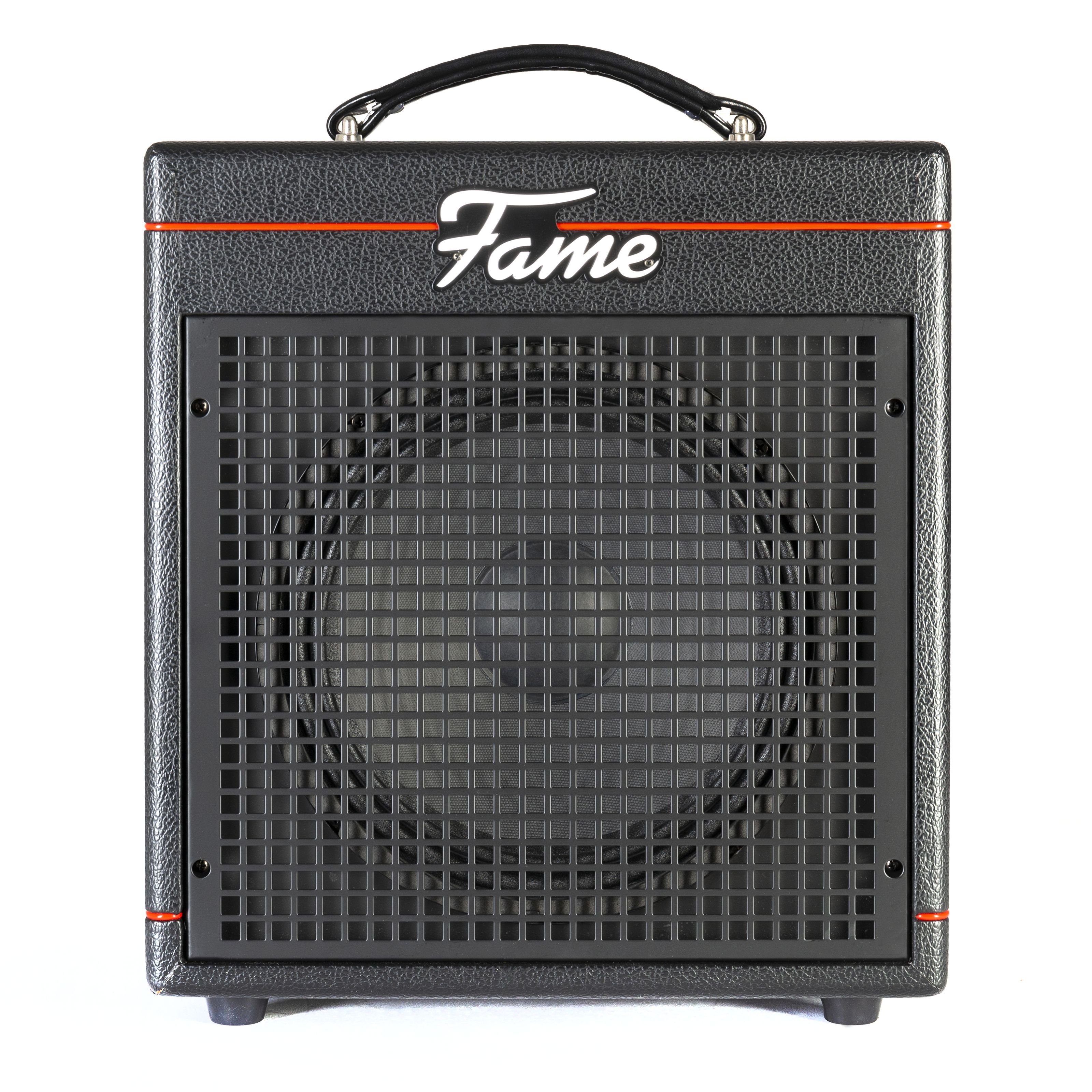 FAME Verstärker (Bassverstärker, Bass Combo mit 30 Watt und 10" Lautsprecher, Amp für)
