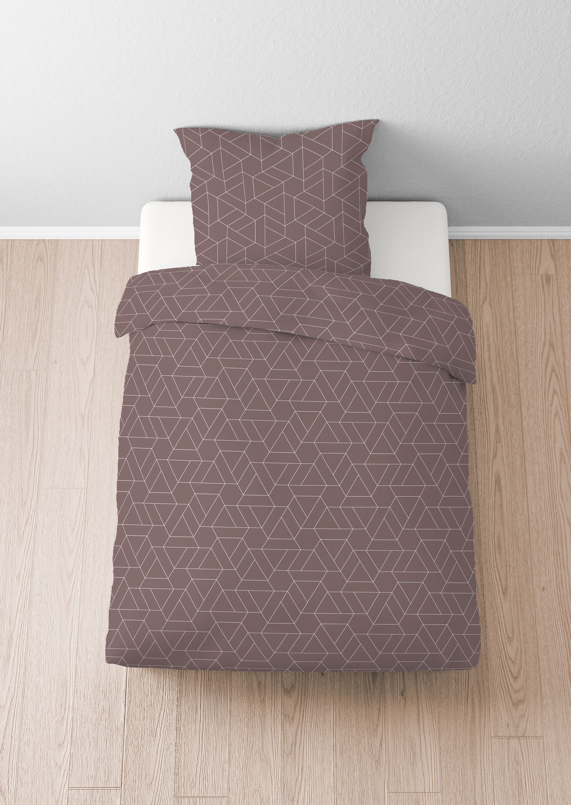 Castell - Markenbettwäsche Bettwäsche "0351104" 2 Stk. tlg. Poly-Cotton, wo günstig online kaufen