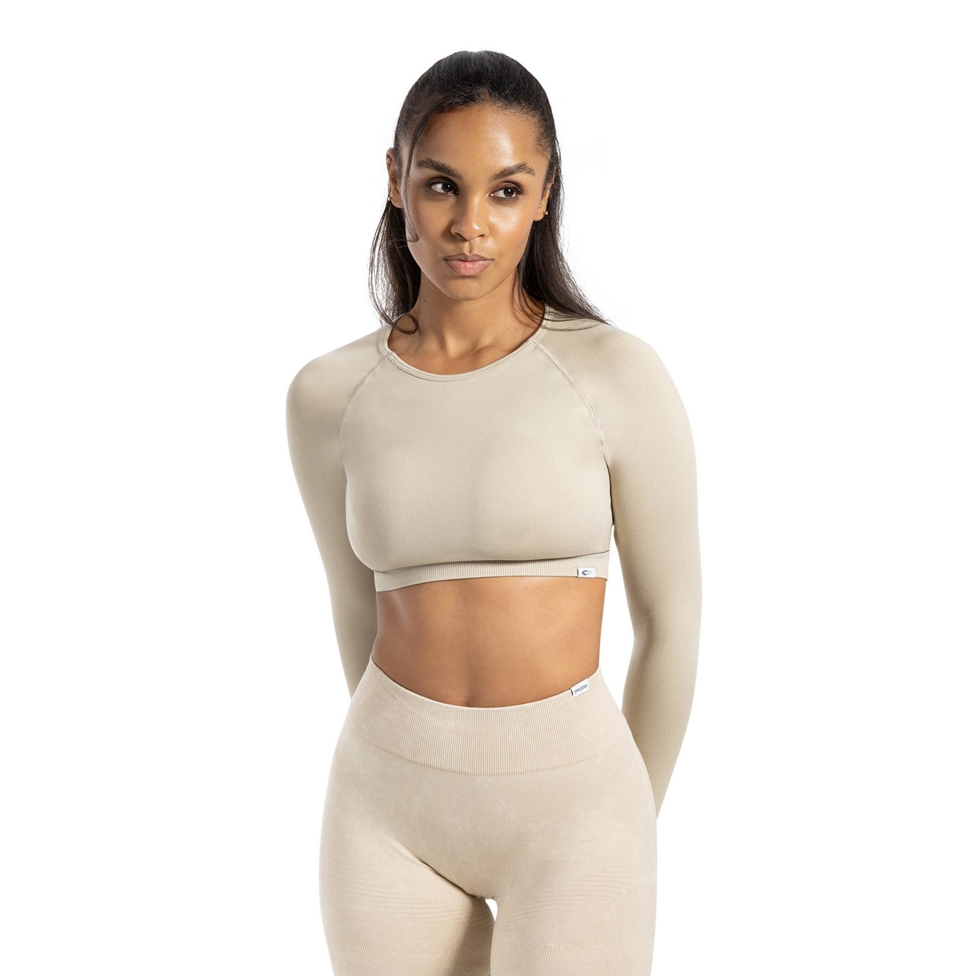 Smilodox Longsleeve Bethy, Seamless Cropped, elastisch & atmungsaktiv, kurz günstig online kaufen