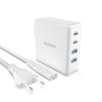 Dudao GaN 100W Schnellladegerät 2 x USB-C / 2 x USB Dudao A100EU – weiß Schnelllade-Gerät (1-tlg)