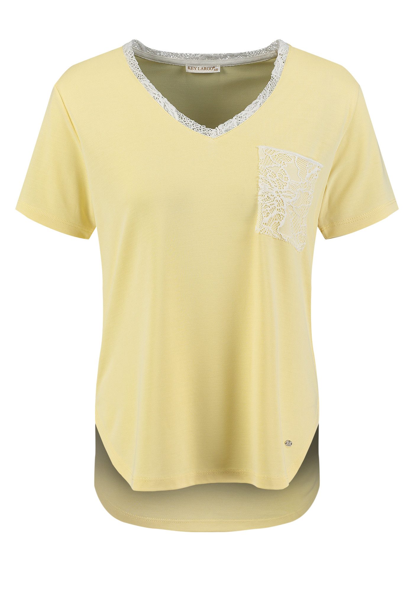 Key Largo T-Shirt WT LACE v-neck (1er)