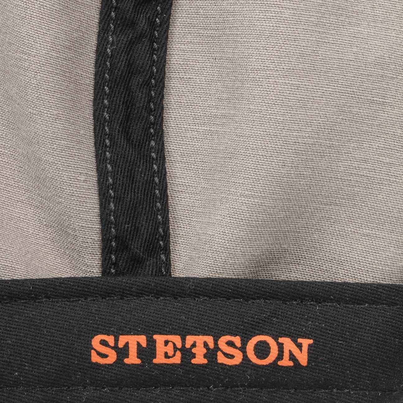 Stetson Flat Schirm (1-St) Cap schwarz mit Ballonmütze