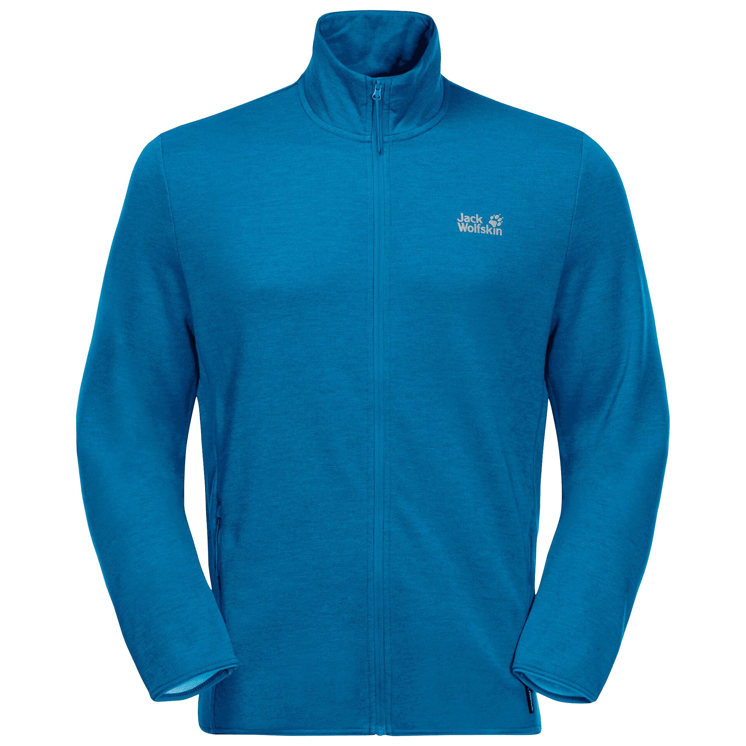 Jack Wolfskin Fleecejacke Jack Wolfskin JWP Midlayer M elastische Fleecejacke fur Herren