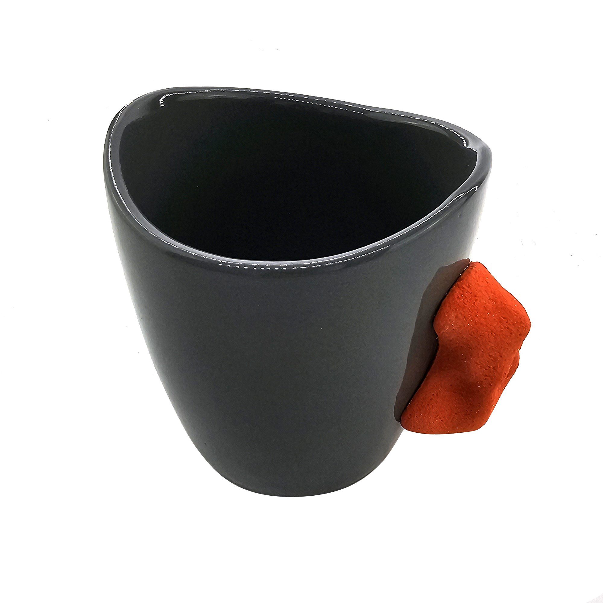 t-tsunami Becherhalter Becher/Tasse mit Boulderstein Klettergriffe Geschenkidee Training
