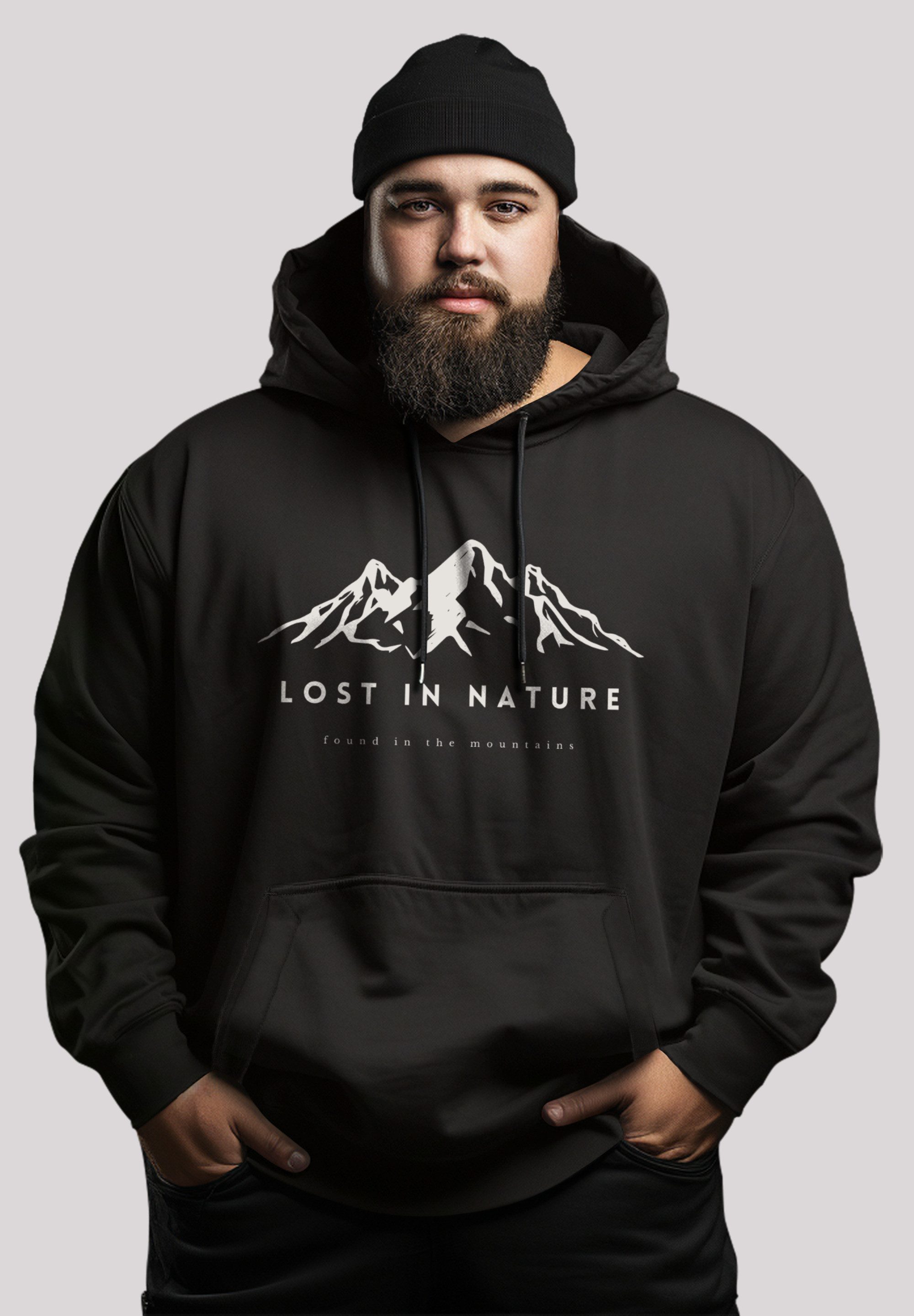 F4NT4STIC Kapuzenpullover "Berge Natur Winter PLUSSIZE", Premium Qualität günstig online kaufen