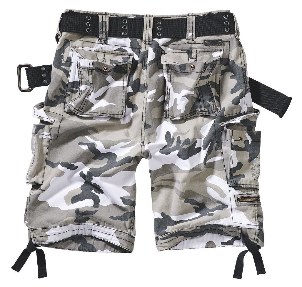 Brandit Shorts Savage Vintage Shorts Große Seitentaschen und zwei kleine Mi günstig online kaufen