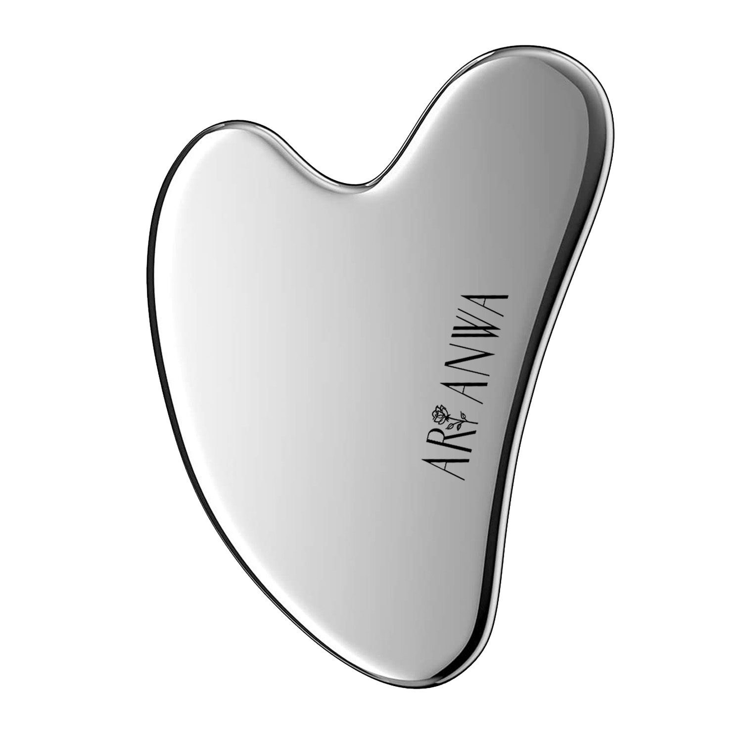 ARI ANWA Skincare Massagegerät Gua Sha Edelstahl - Stainless Steel