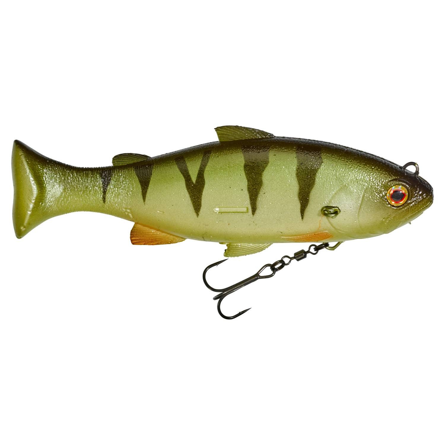 Illex Kunstköder Illex Vividus Gummifisch Hecht Swimbait, (Packung, 1-St)
