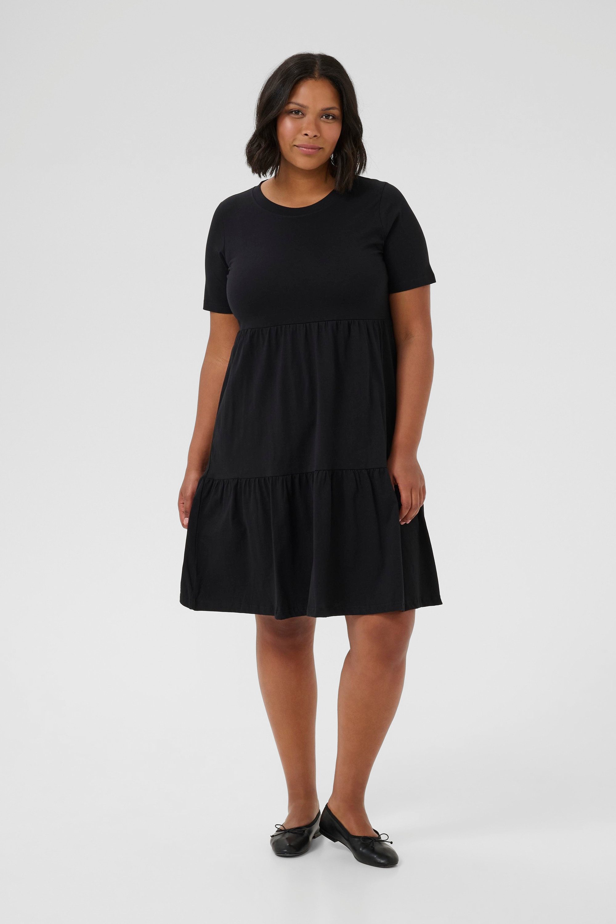 KAFFE Curve Strickkleid Kleid KCjuly Große günstig online kaufen
