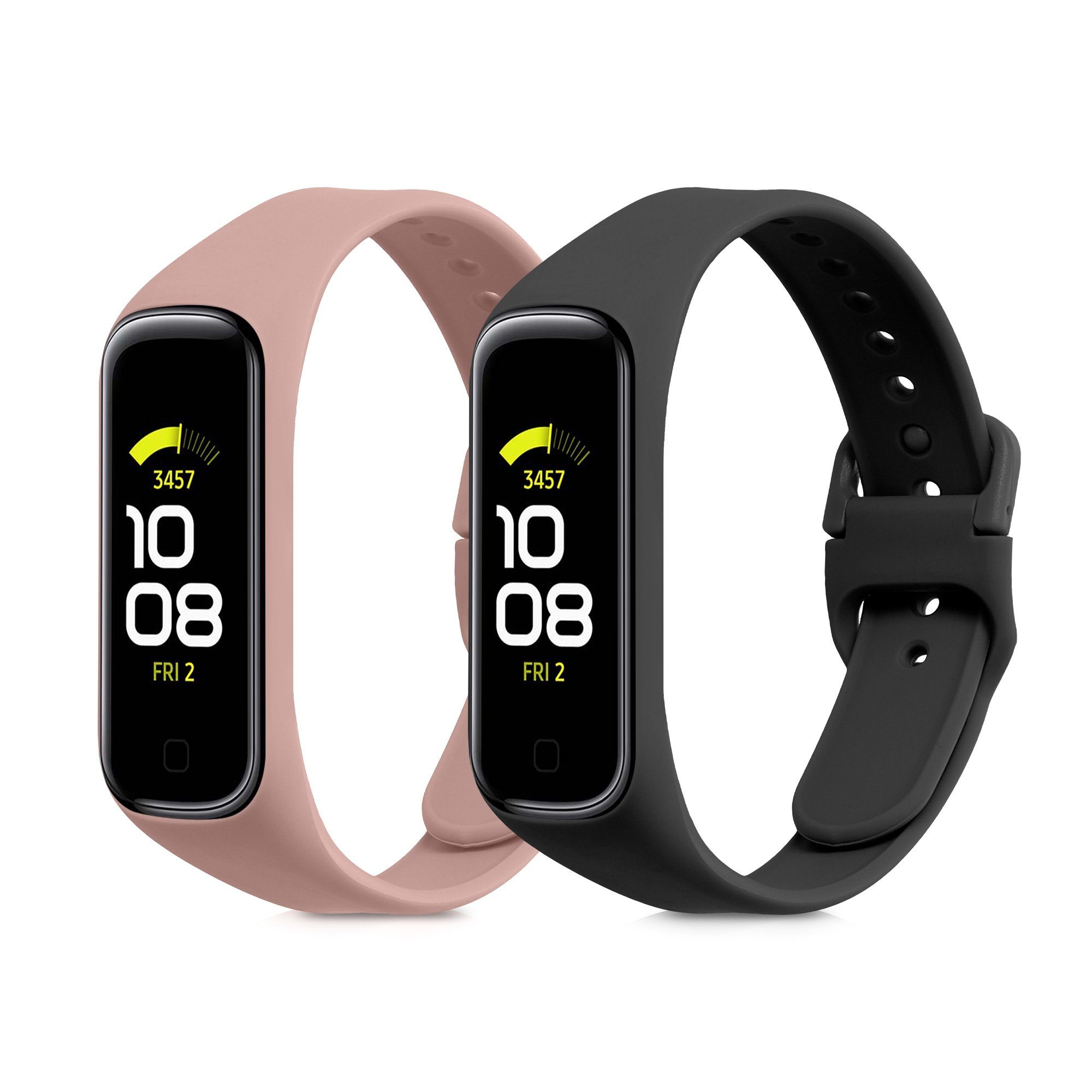 kwmobile Smartwatch-Armband 2x Sportarmband für Samsung Galaxy Fit 2, Armba günstig online kaufen