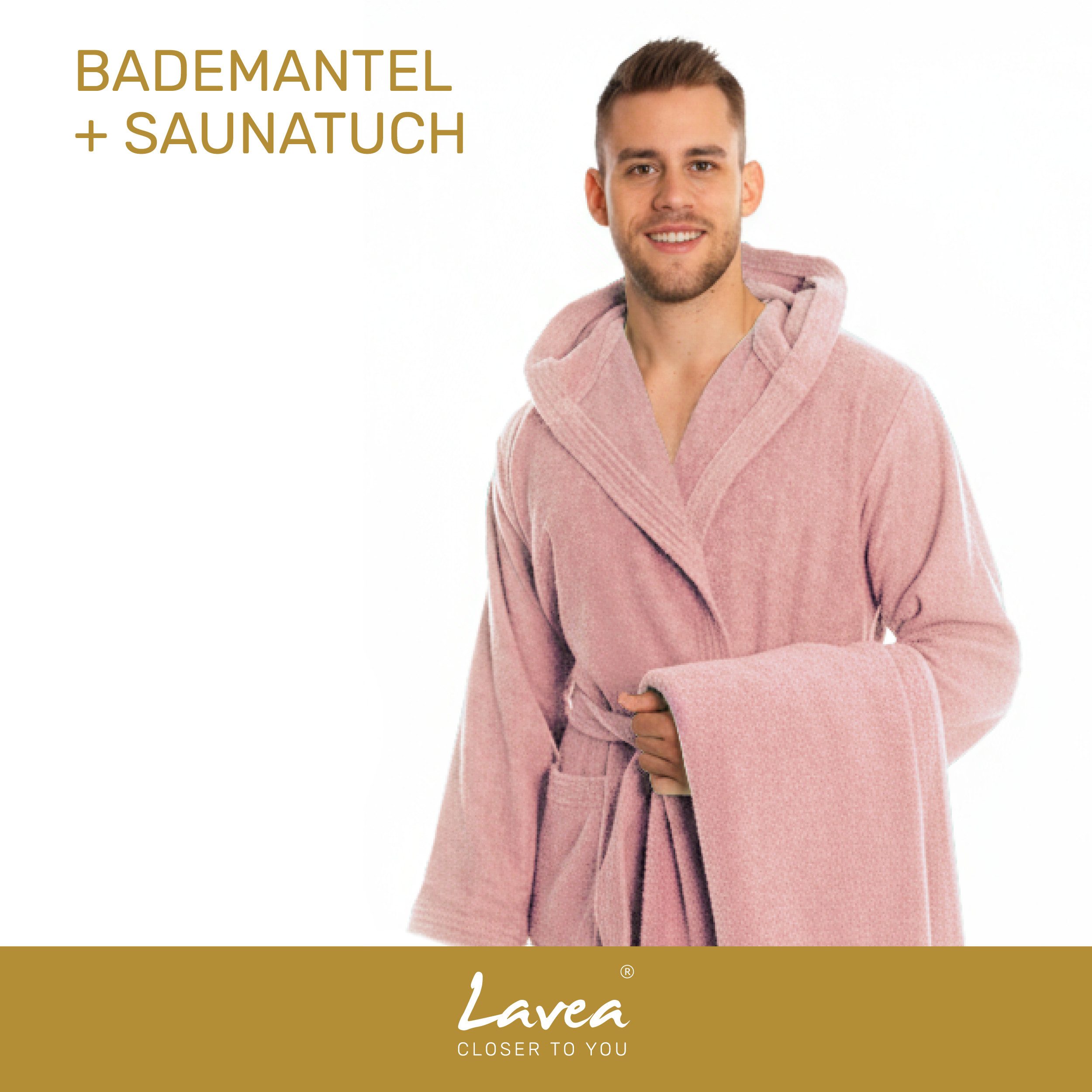 Lavea Saunatuch MEXICO Saunahandtuch 80×200 cm – optional mit Bademantel/Mo günstig online kaufen