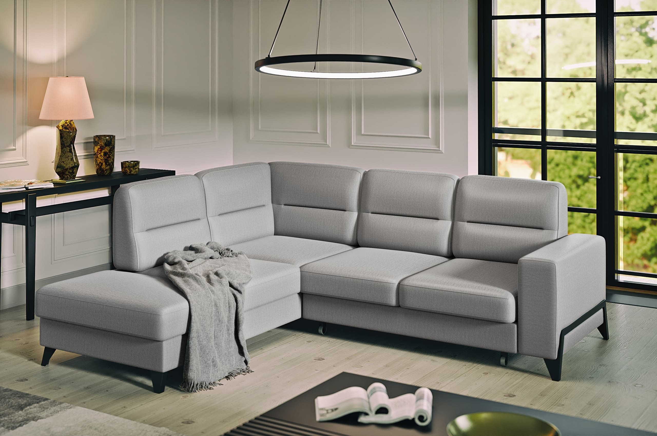 MF Design Polsterecke Cassada, mit Bettfunktion