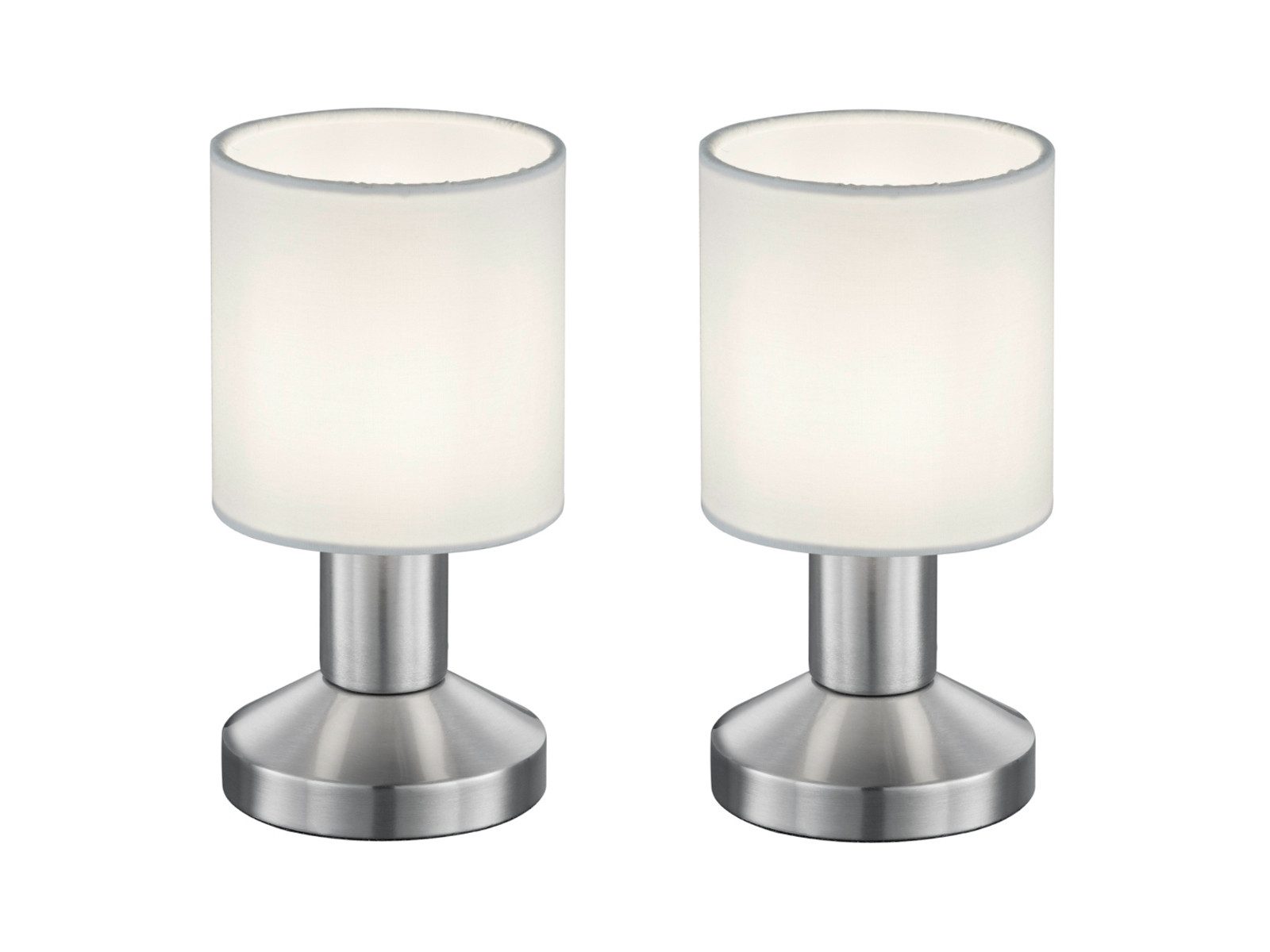 TRIO Leuchten LED Tischleuchte, ohne Leuchtmittel, 2er Set kleine Nachttisc günstig online kaufen