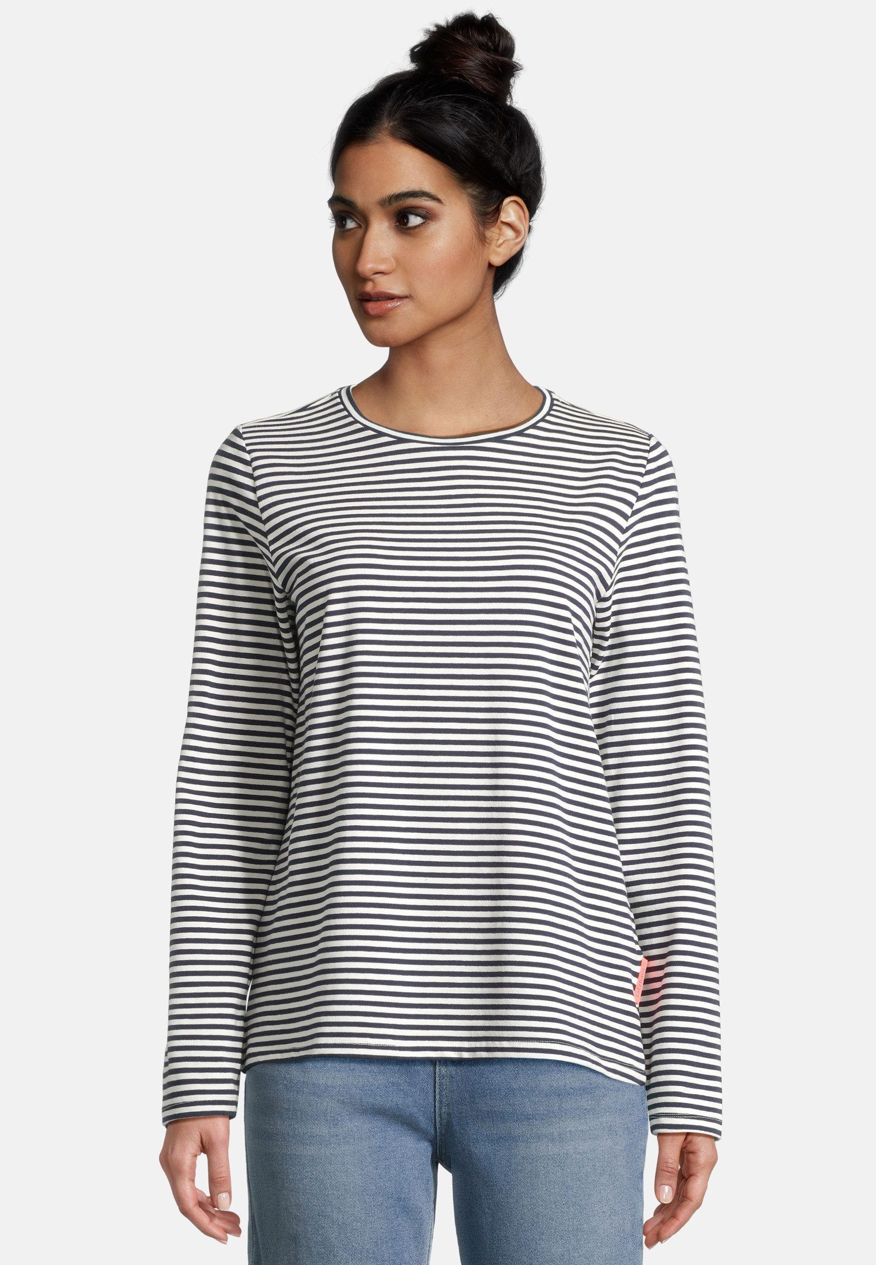 salzhaut Longsleeve SANGELN Damen Relaxed-Fit bequemes Langarmshirt, T-shir günstig online kaufen