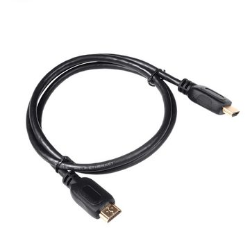 Maclean HDMI-Kabel, HDMI Typ A, HDMI Typ A (200 cm), v1.4 HDMI-Standard [ abwärtskompatibel ], Ethernet, 3D Deep-Color
