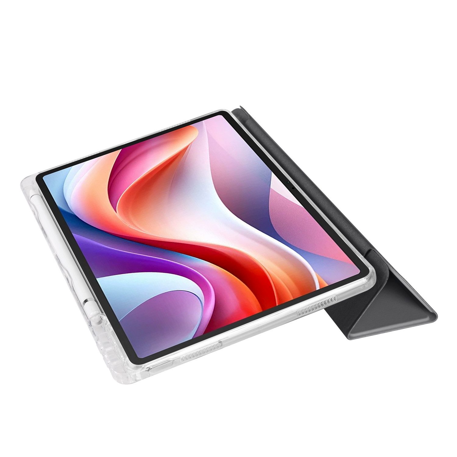 CLM-Tech Tablet-Hülle für Lenovo Idea Tab 2025 11 Zoll, Standfunktion, Magnetverschluss, Auto Schlaf/Wach Funktion – Bild 4 von 5