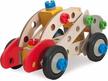 Eichhorn Konstruktionsspielsteine Constructor Feuerwehr, (155 St), Made in Germany, FSC®- schützt Wald - weltweit