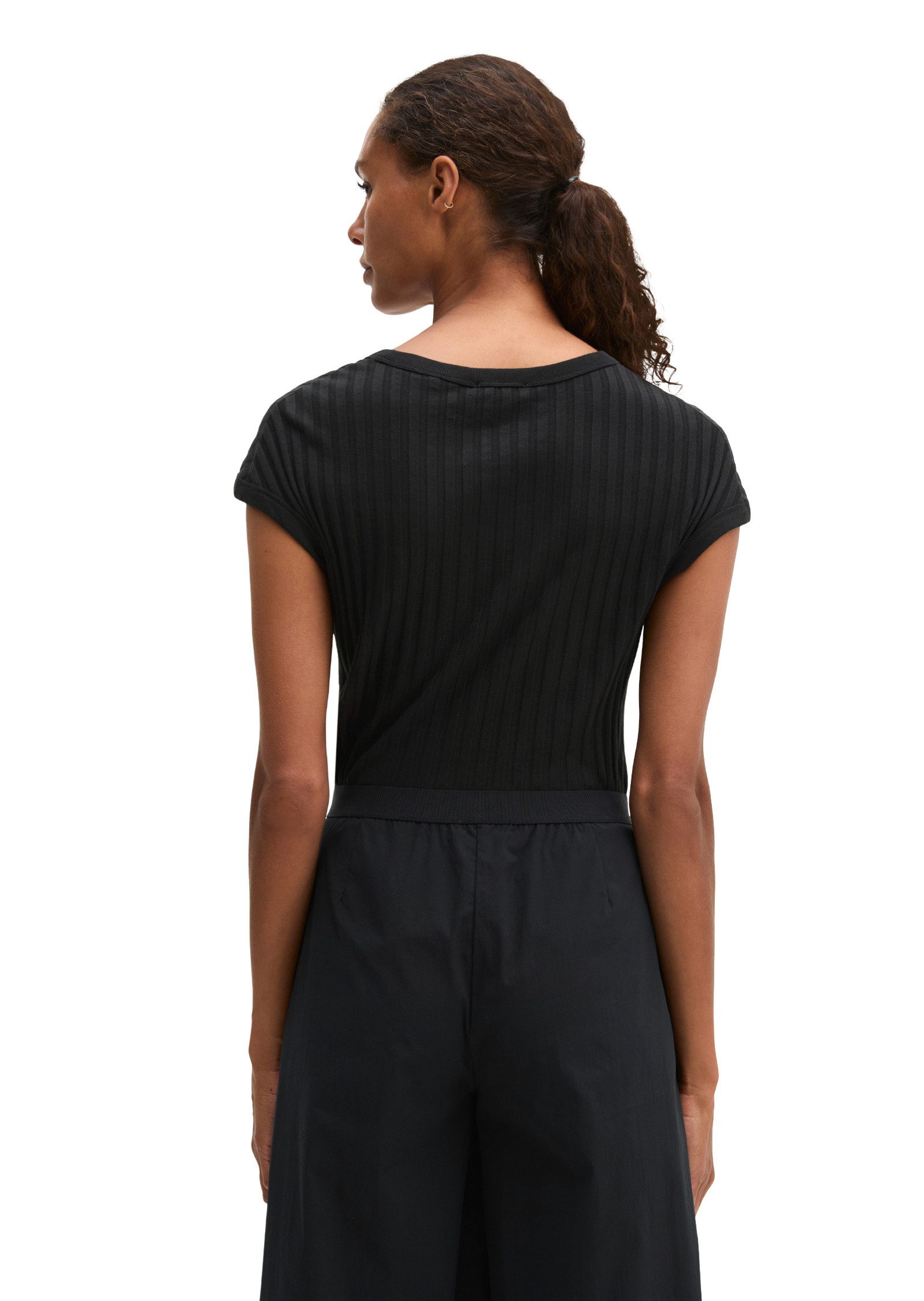 Marc O'Polo T-Shirt aus softem Modal-Organic-Cotton-Mix