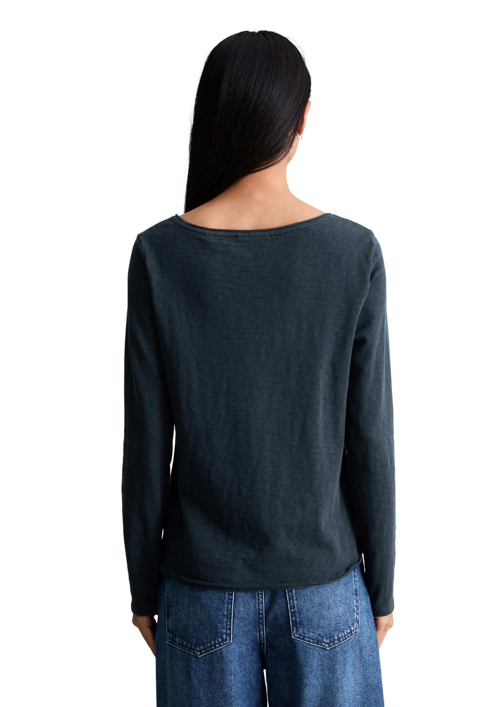 Marc O'Polo DENIM Langarmshirt aus Organic Cotton