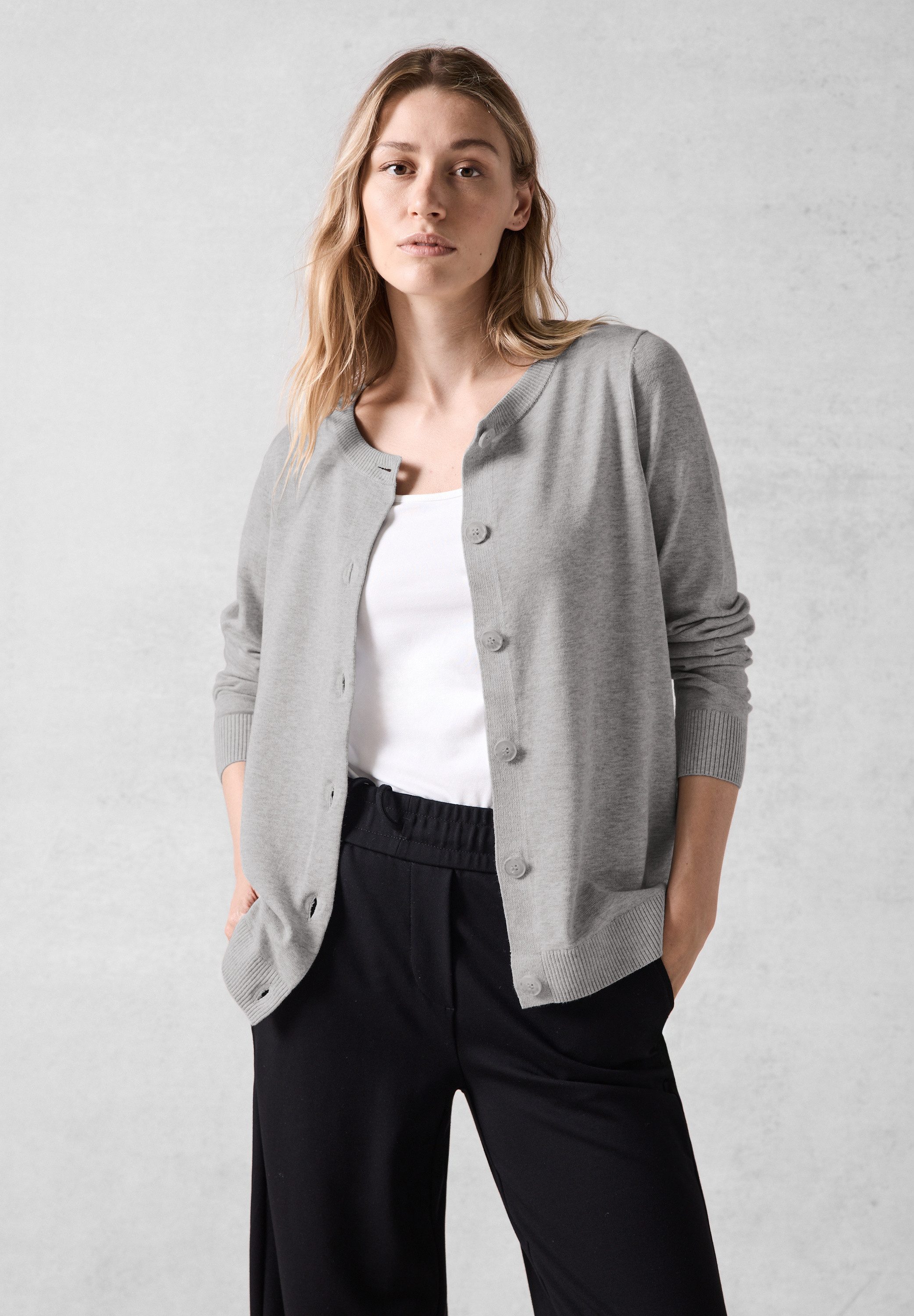 CECIL Cardigan Rundhalsausschnitt