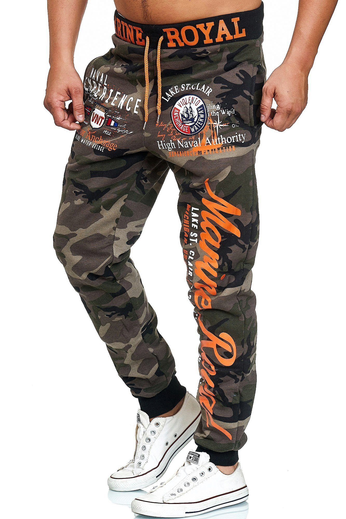 L.gonline Jogginghose Herren JoggingHOSE lang, Trainingshose Baumwolle, Spo günstig online kaufen