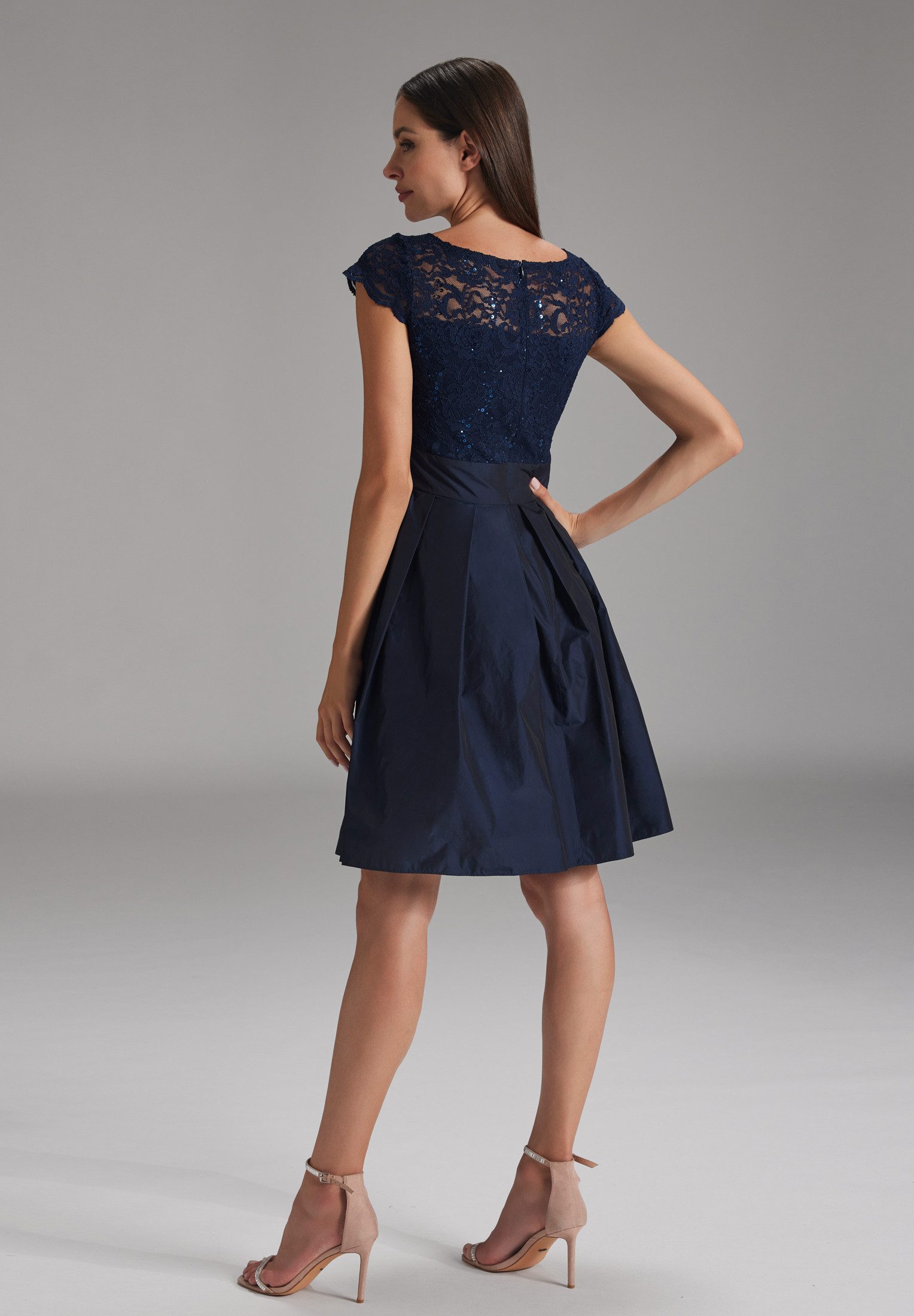 SWING Cocktailkleid - kurzes Midikleid - Partykleid