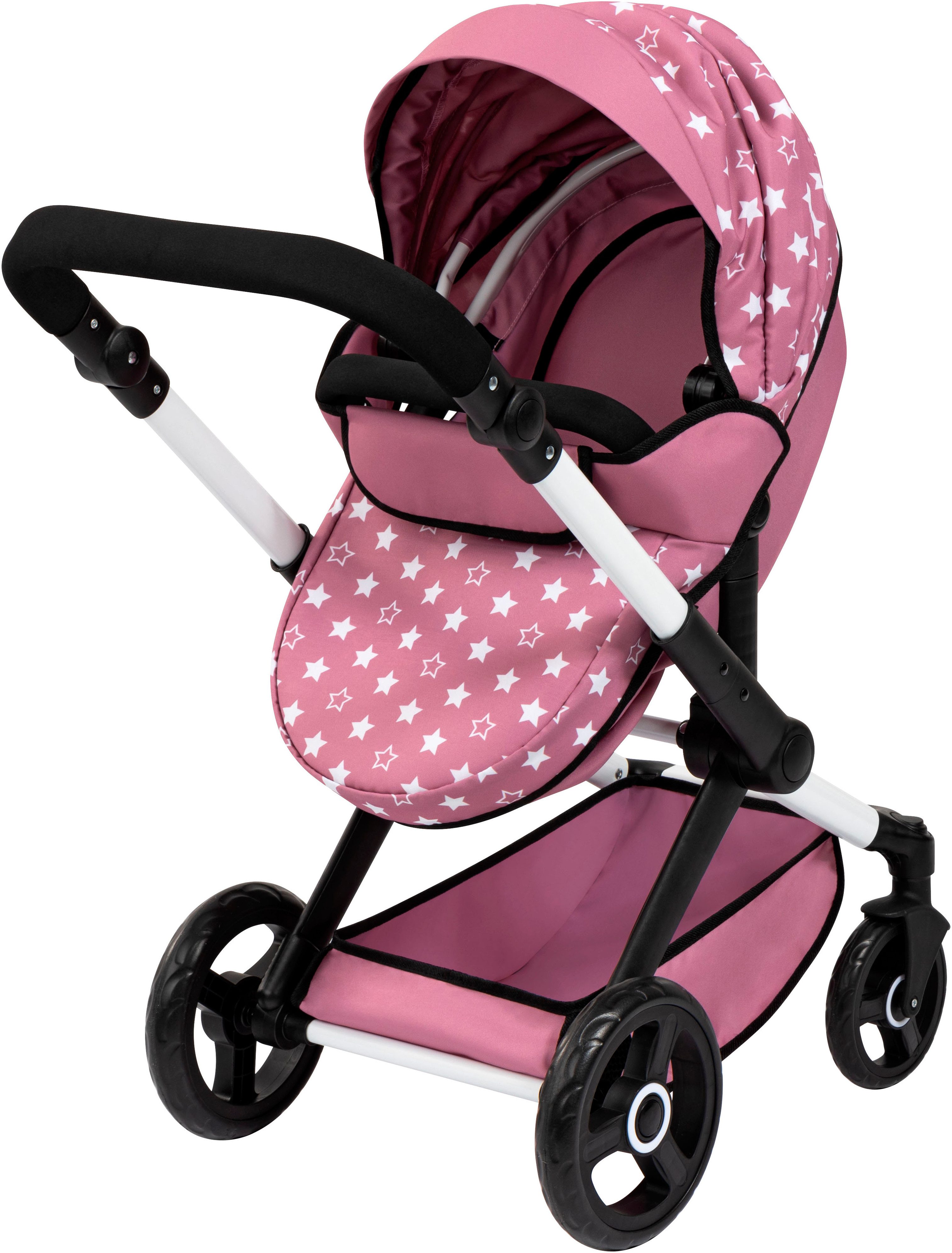 Bayer Kombi-Puppenwagen Xeo, rosa