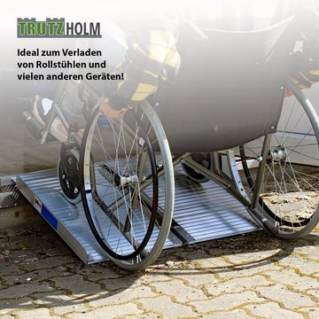TRUTZHOLM Auffahrrampe Rollstuhlrampe klappbar verschiedene Größen von 61 -213 cm (1-St)