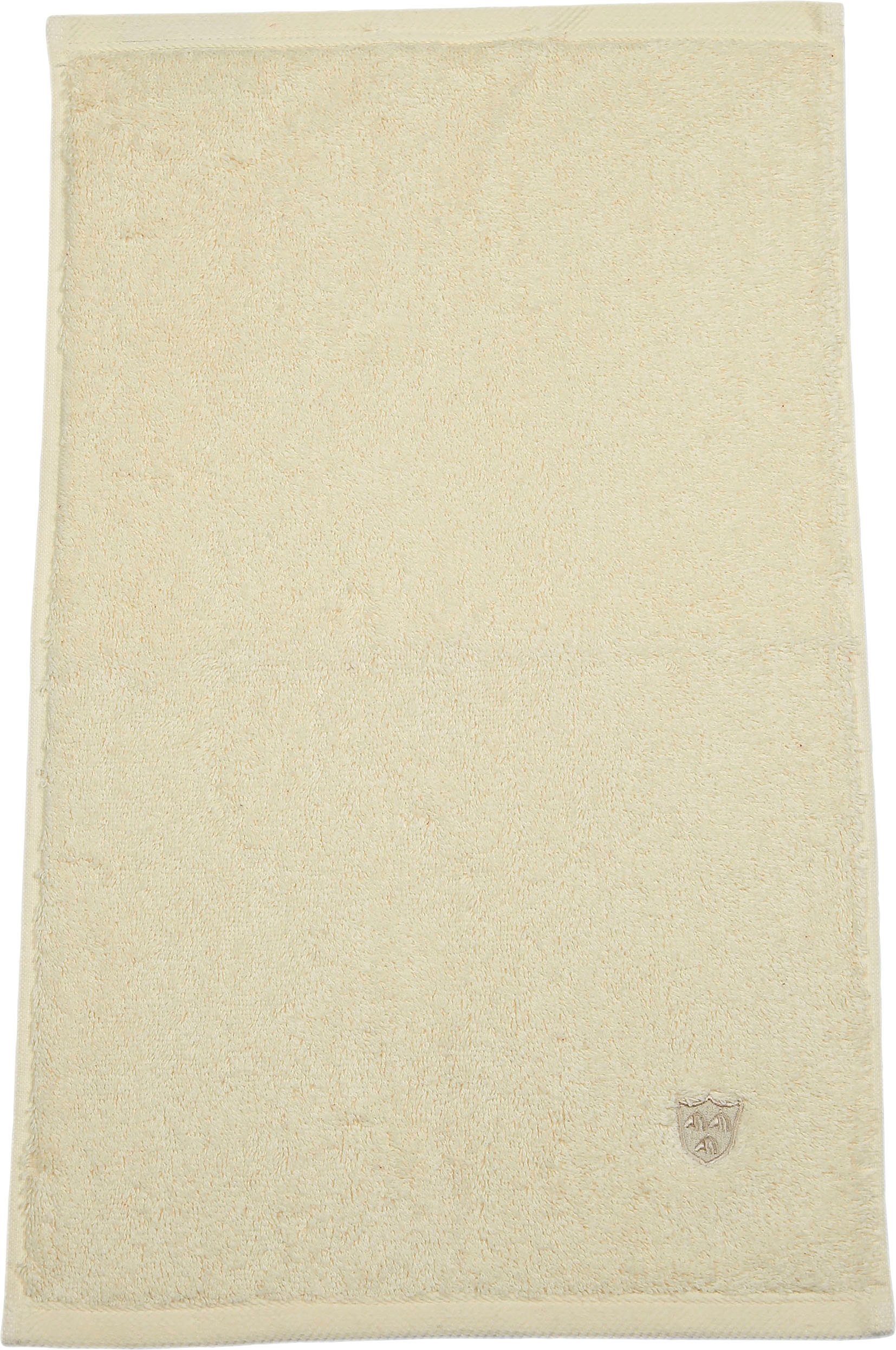 ROSS Gästehandtücher Vita, Frottier (6-St), Bestickung günstig online kaufen