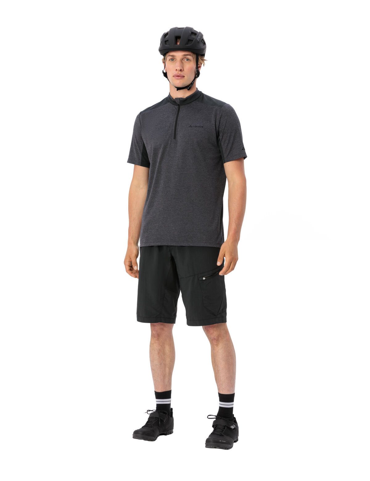 VAUDE T-Shirt Men's Tamaro HZ Shirt IV (1-tlg) atmungsaktives und schnelltrocknendes Radshirt