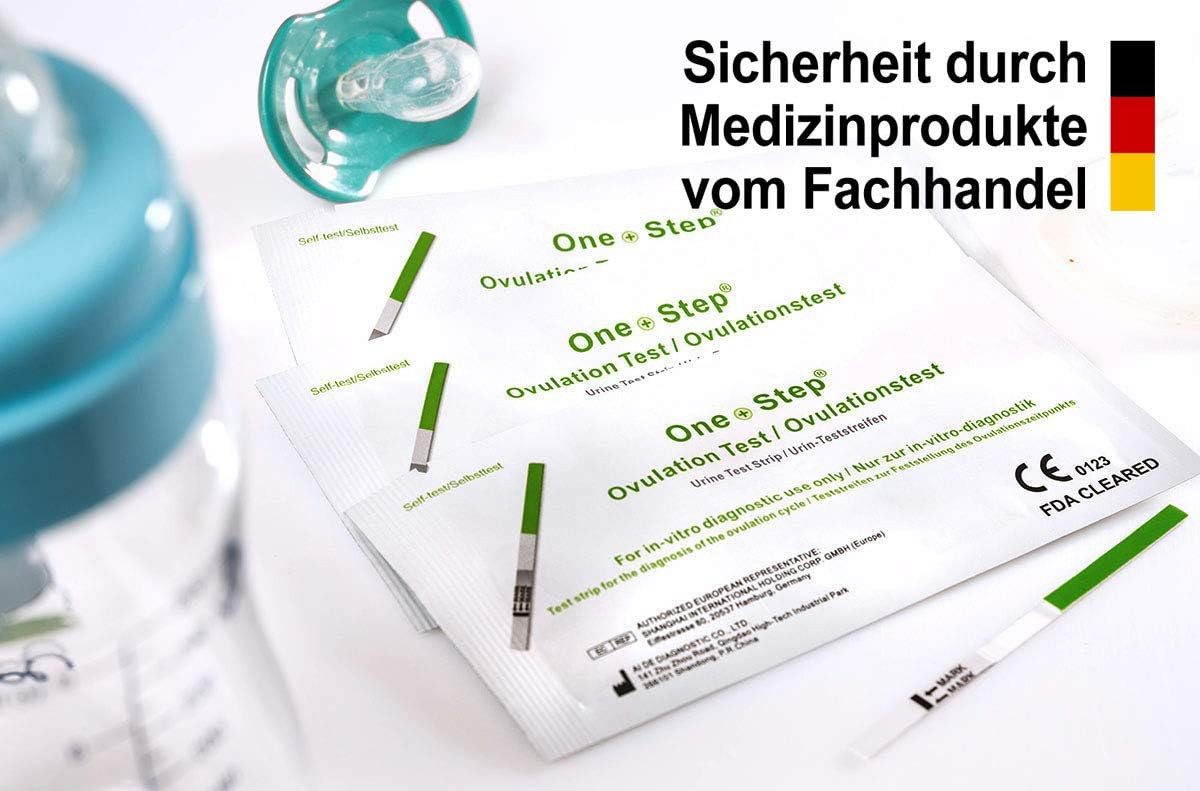 One+Step Ovulationstest Kombipaket 50 Ovulationstests und 20 Schwangerschaftstests, 70-tlg.