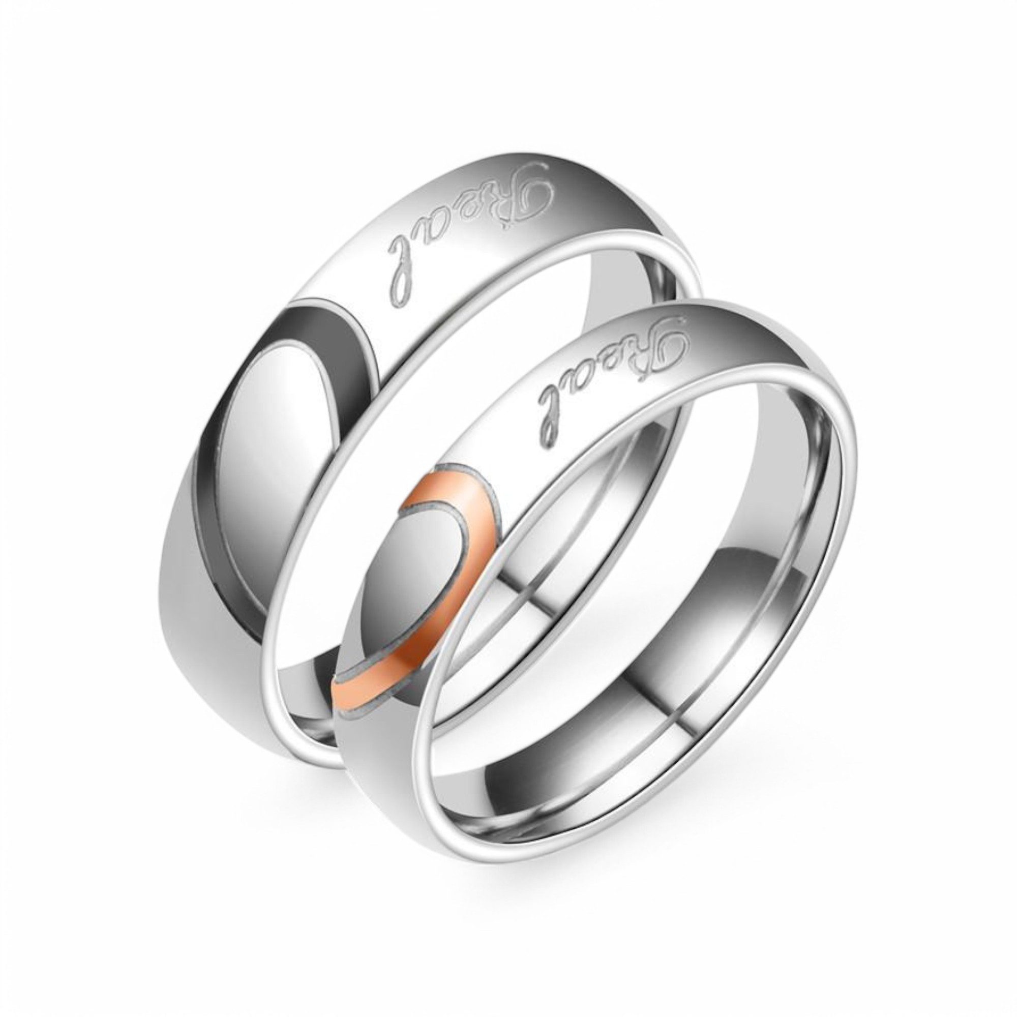 Eyecatcher Fingerring Eleganter Partnerring – Verlobungsring günstig online kaufen