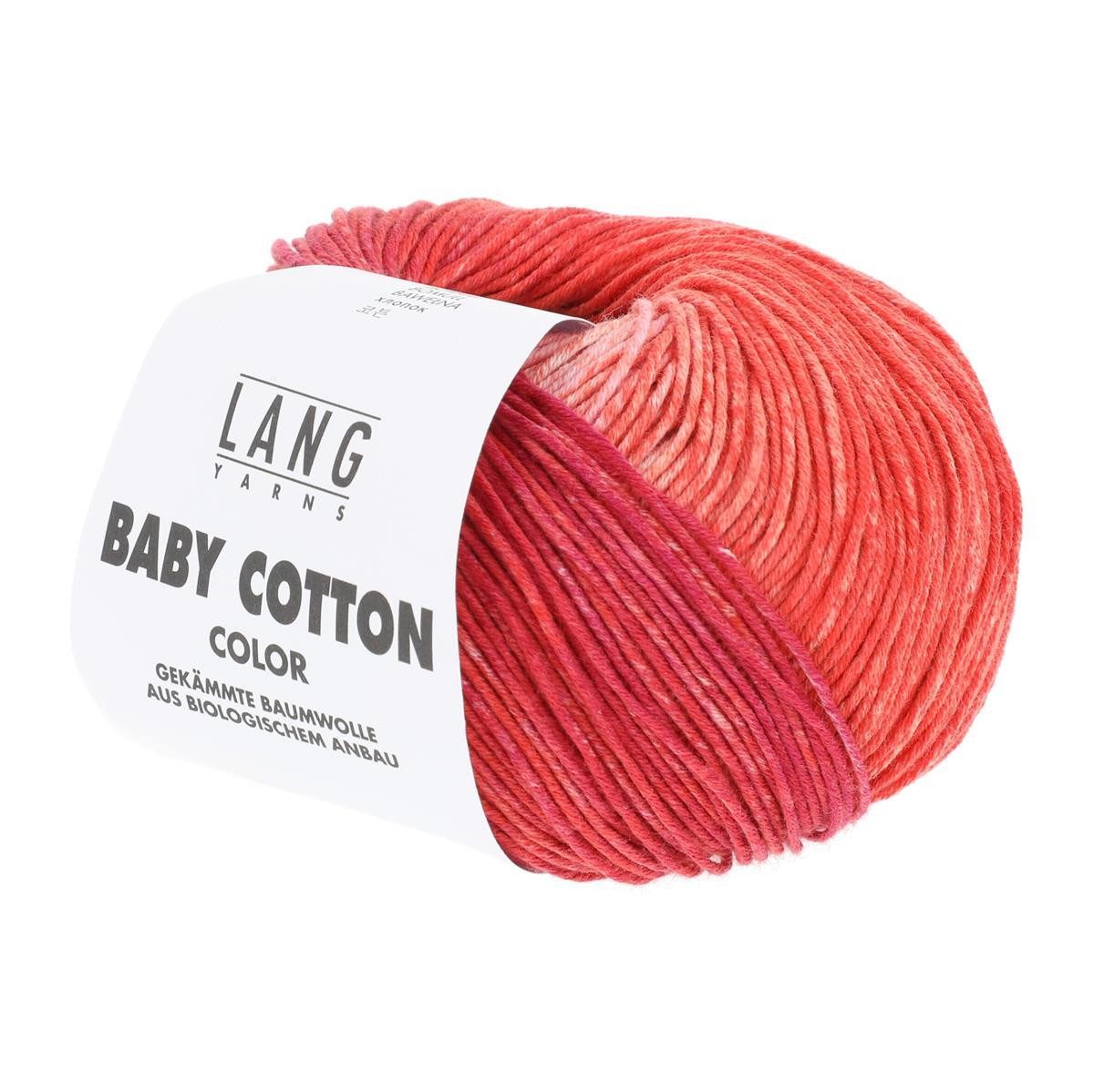 LANG YARNS Baby Cotton Color Häkelwolle, 180 m