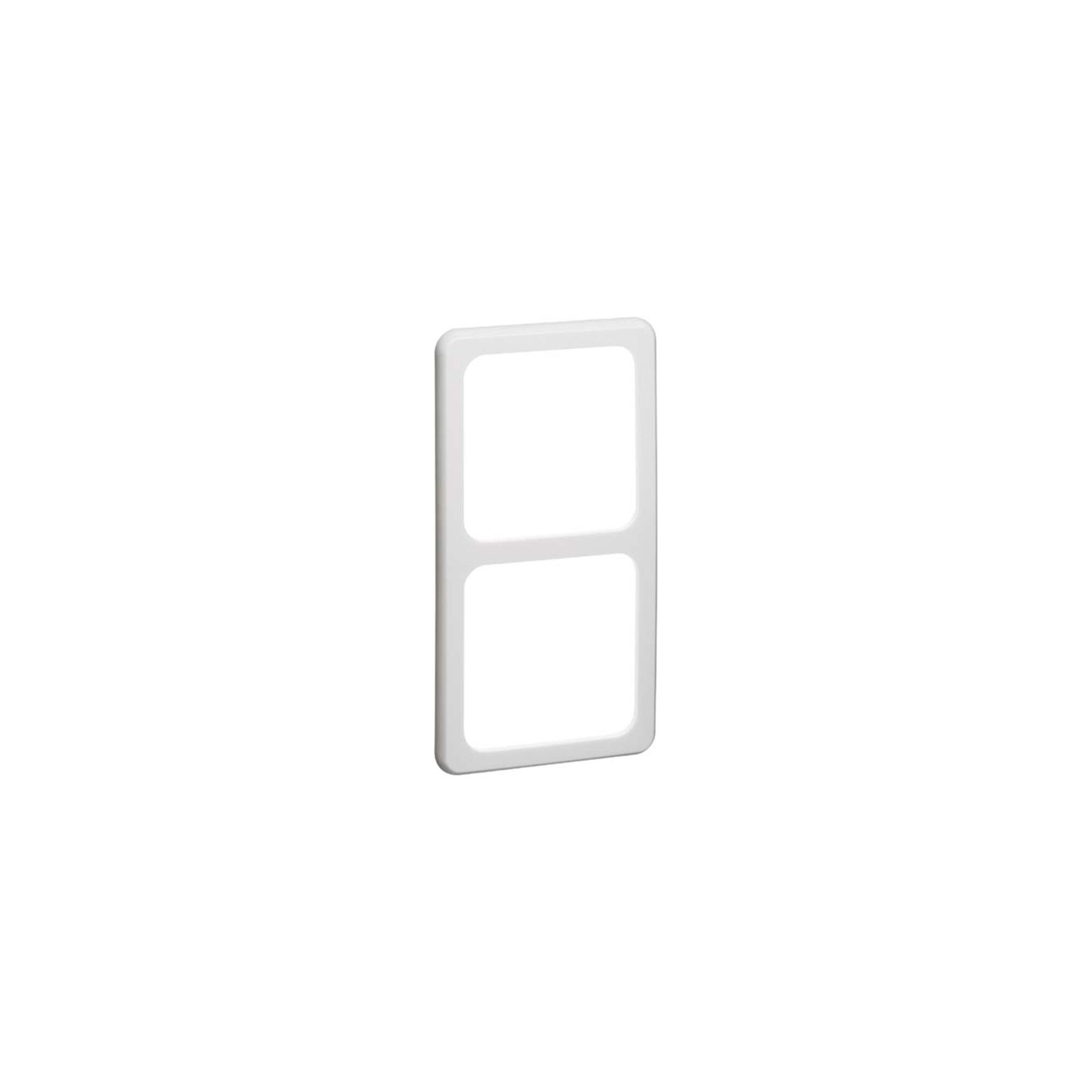 PEHA Abdeckrahmen Peha Rahmen 2-fach rws waage/senkrecht D 80.672.02